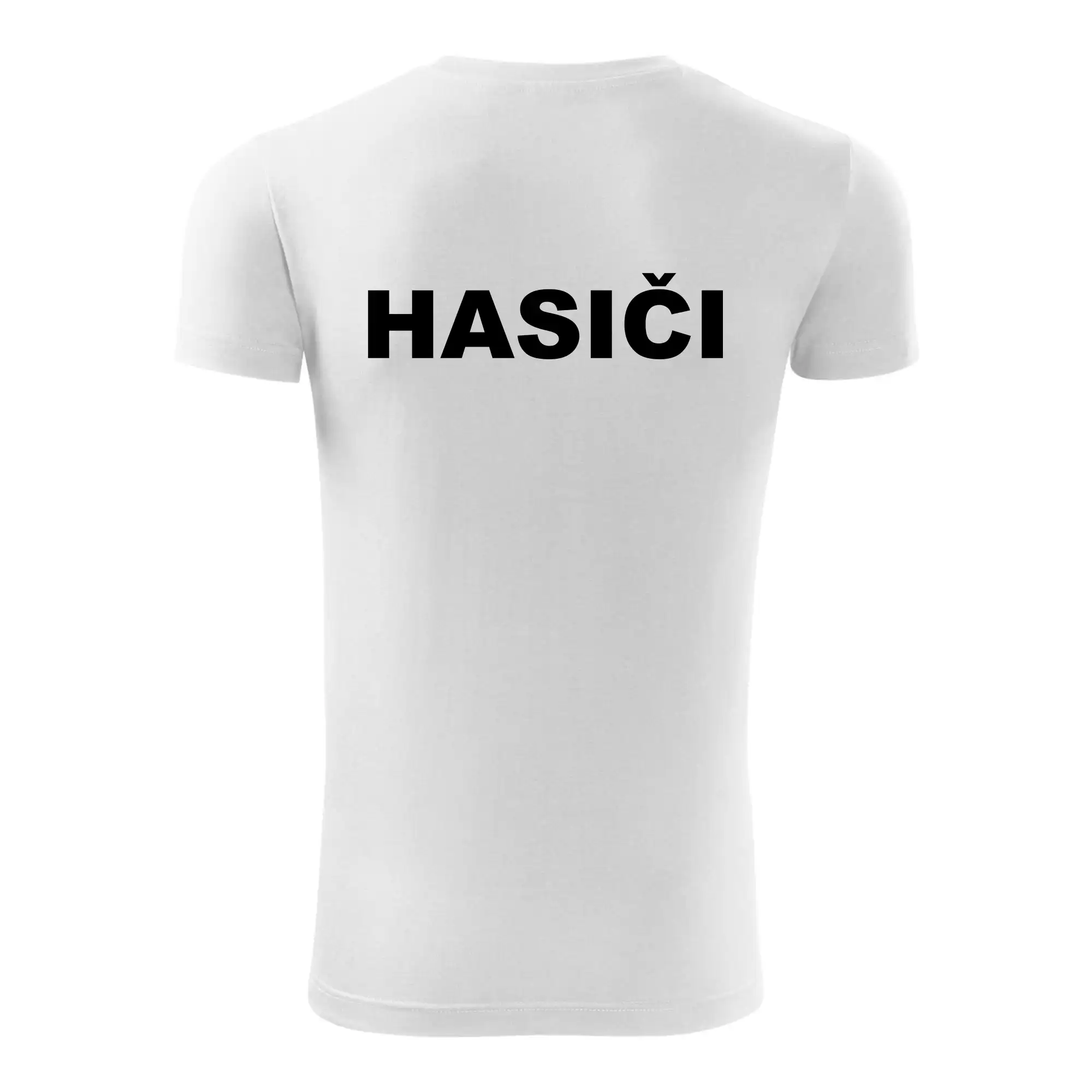 SDH znak + nápis + nápis hasiči na zádech