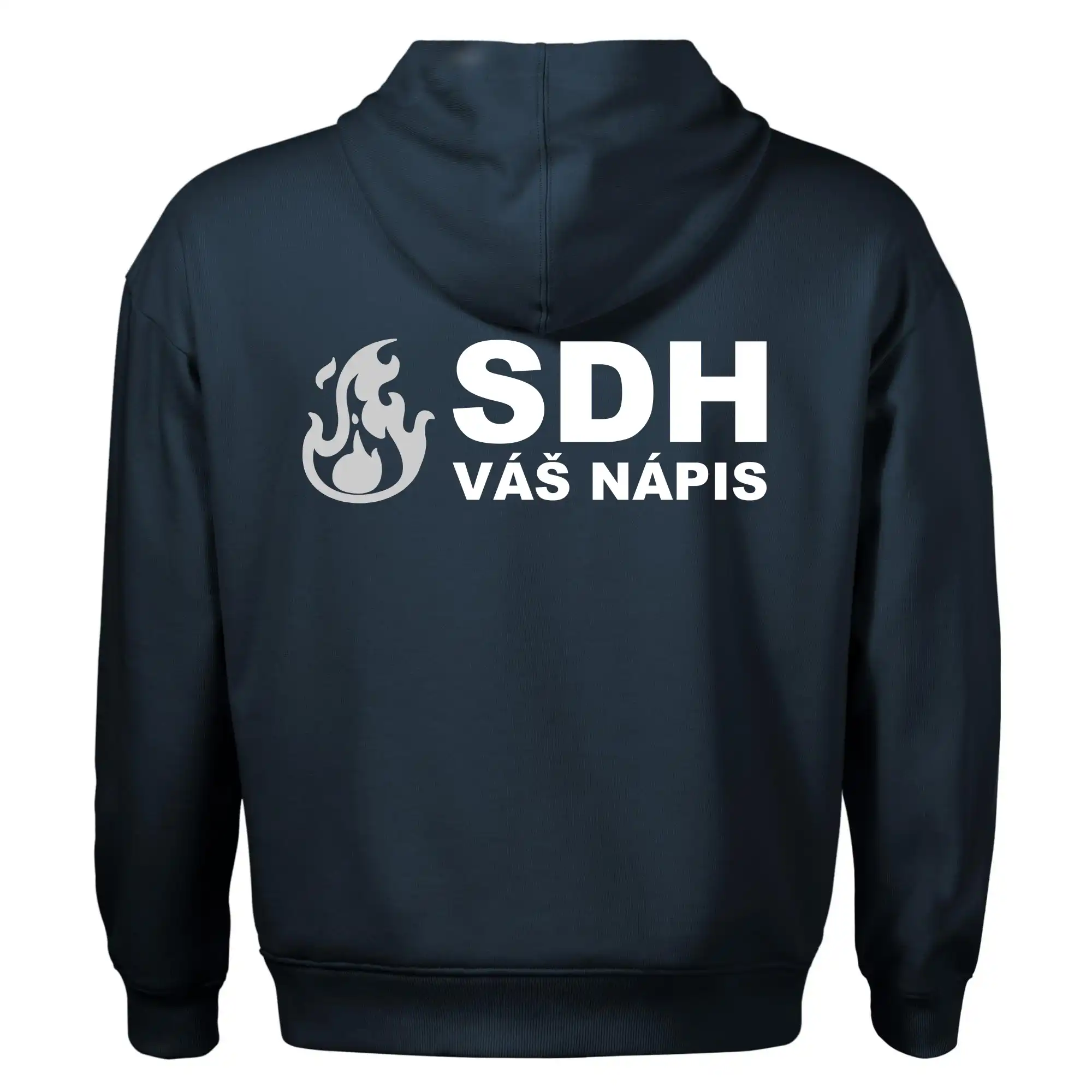SDH REFLEXNÍ nápis (oheň, firesport, název sboru - vlastní nápis)