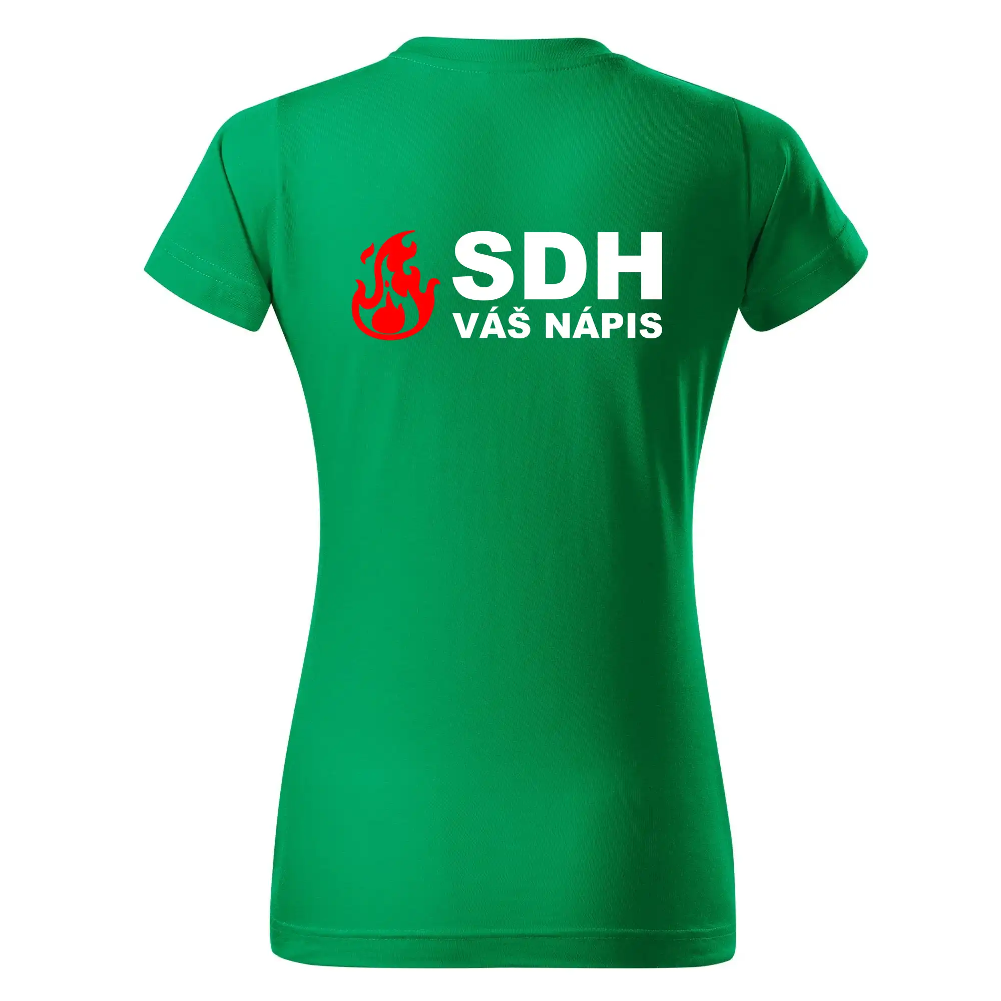 SDH nápis (oheň, firesport, název sboru - vlastní nápis)