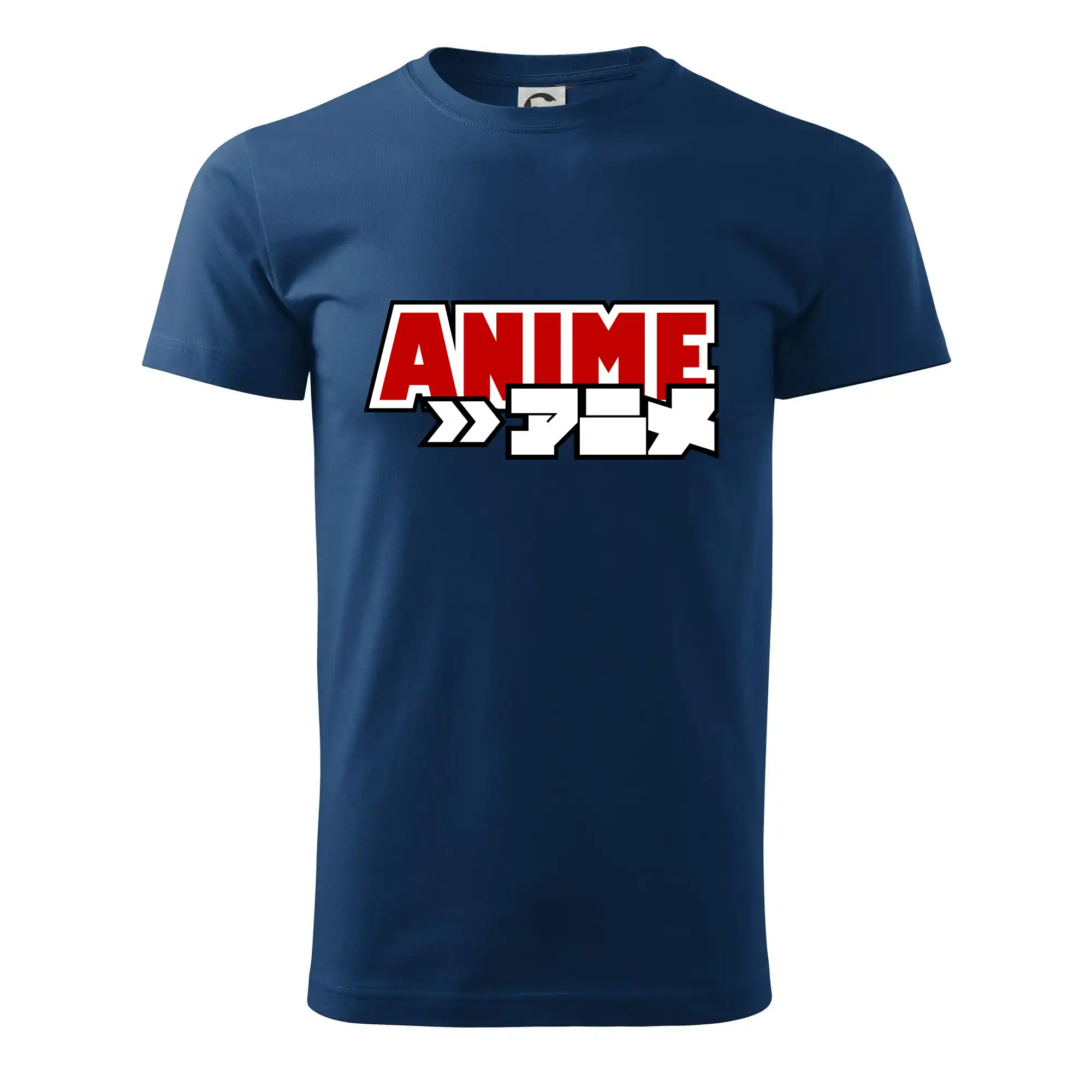 Anime nápis červený