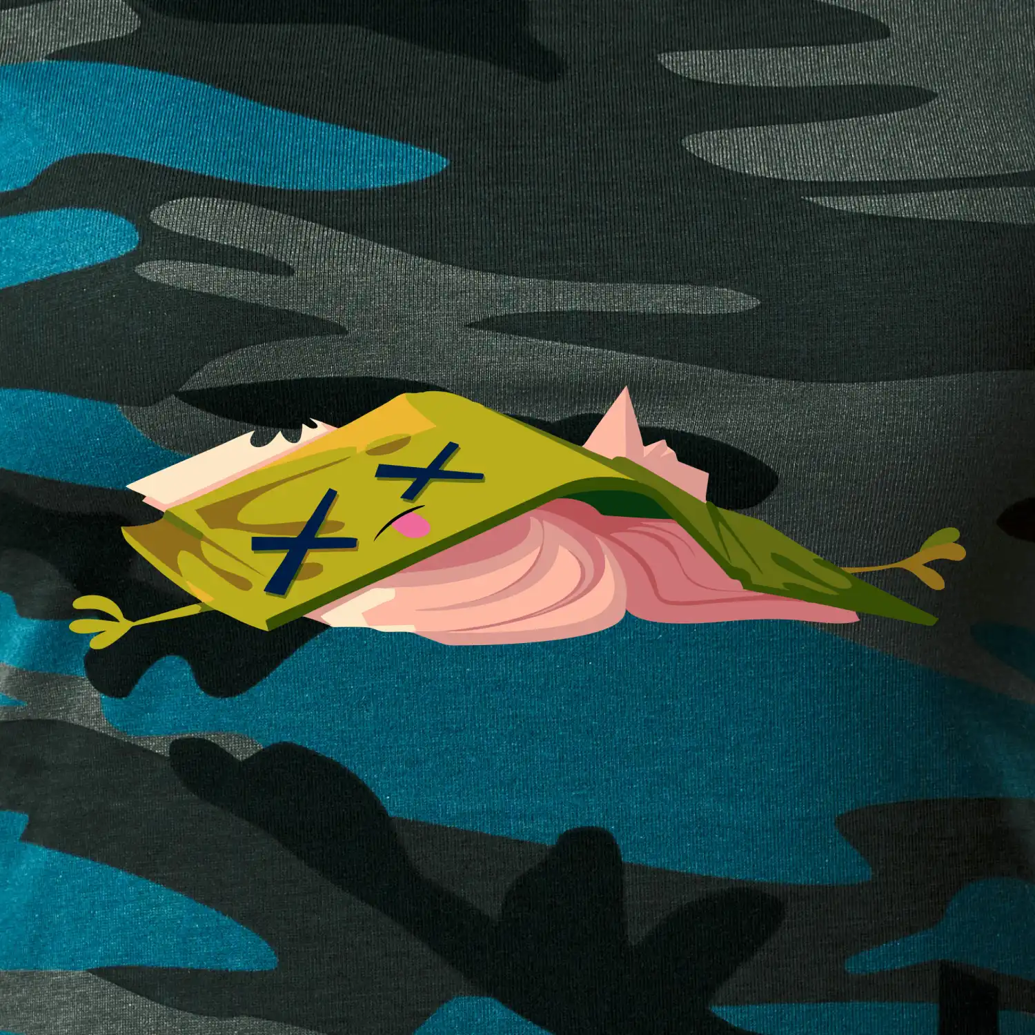 Kreslená kniha unavená