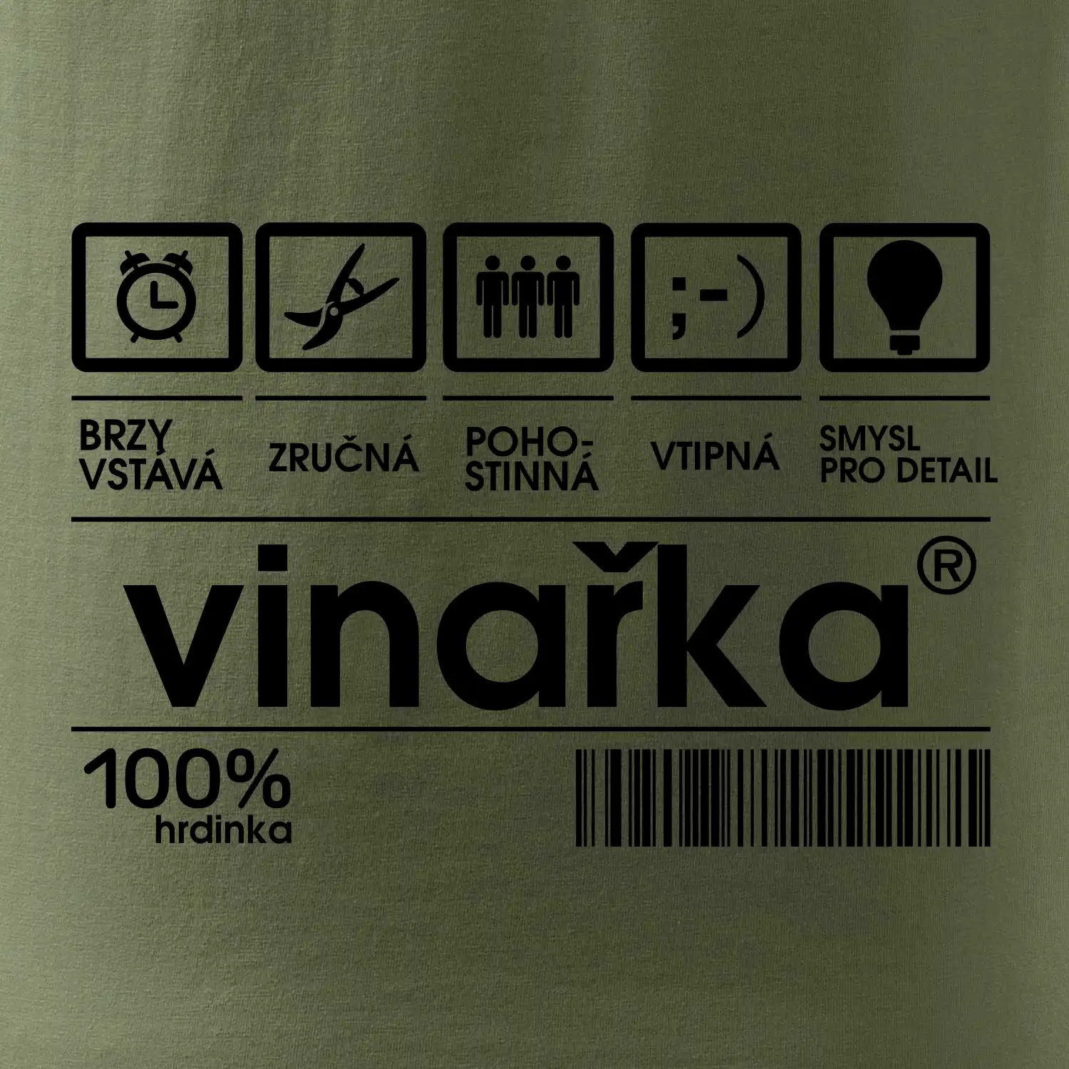 Čárový kód vinařka