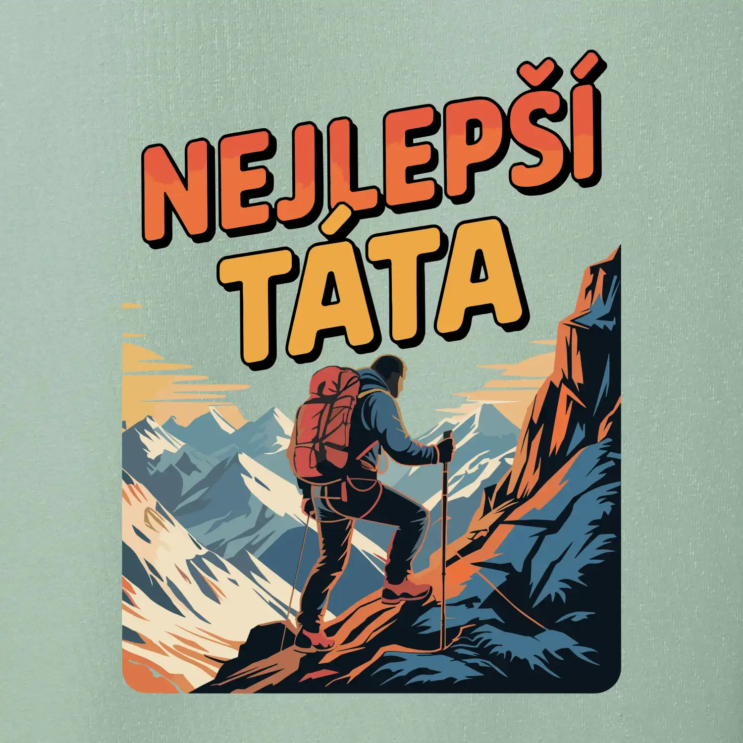Nejlepší táta - horolezec
