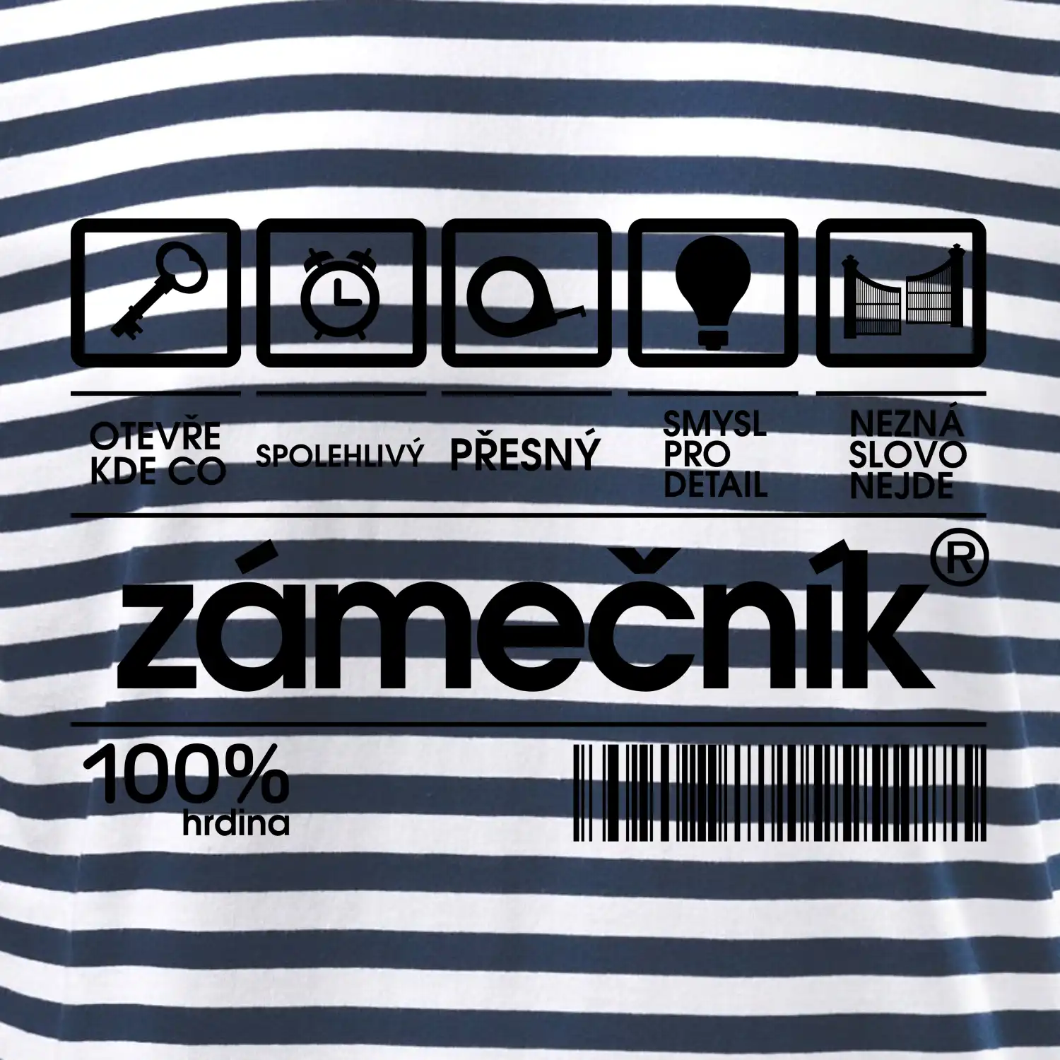 Čárový kód - zámečník