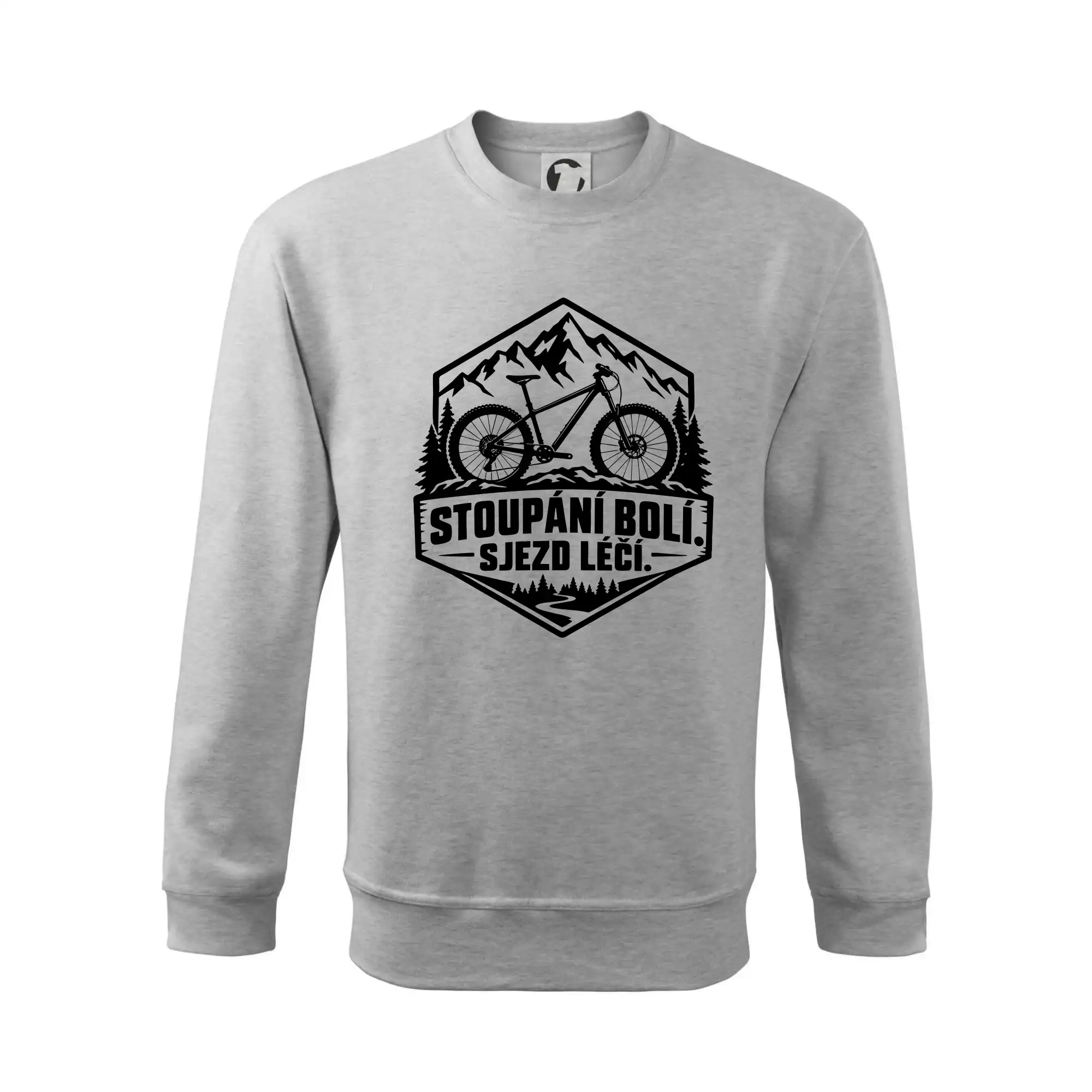 Stoupání bolí sjezd léčí - horské kolo
