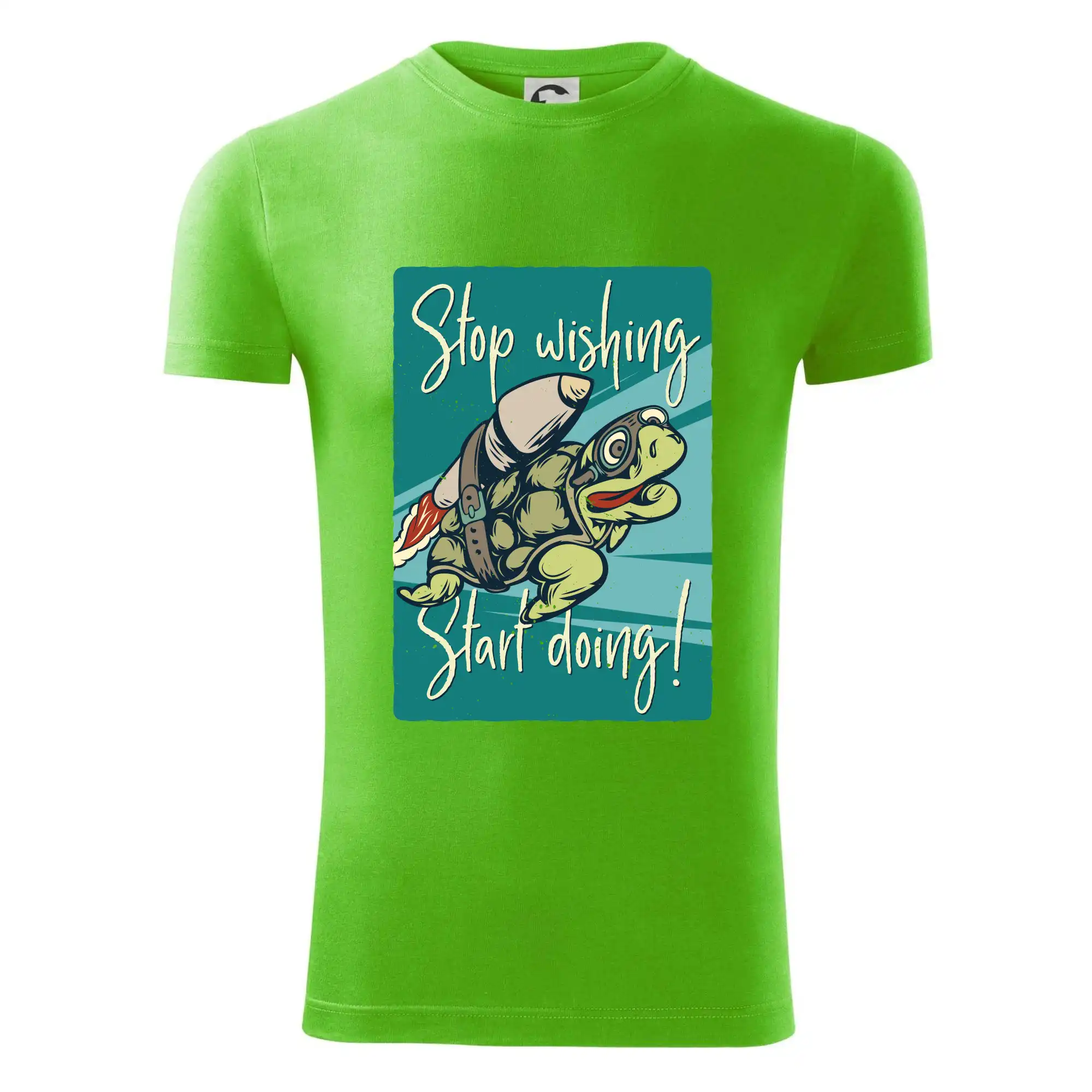 Stop wishing start doing želva