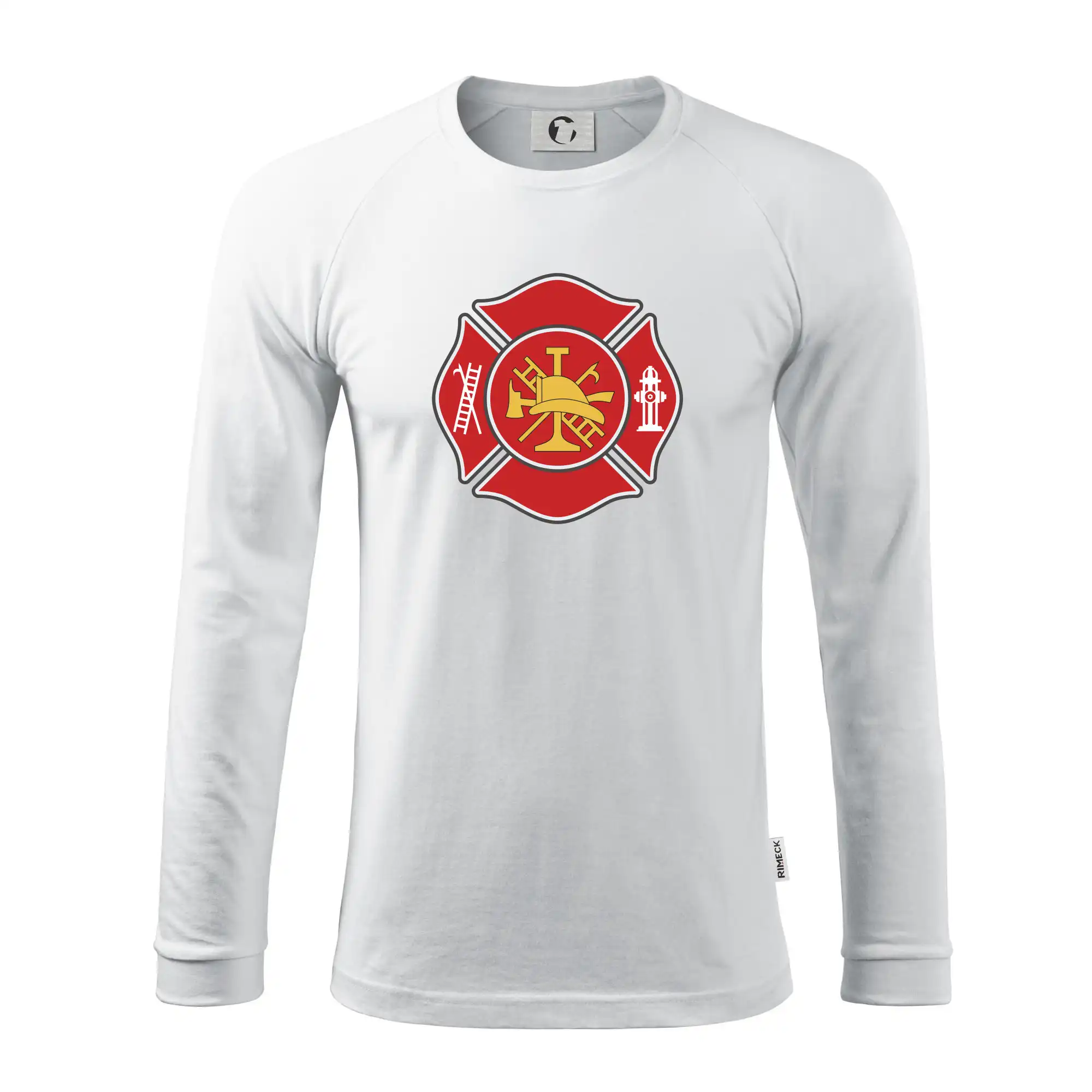 Fire department logo červené