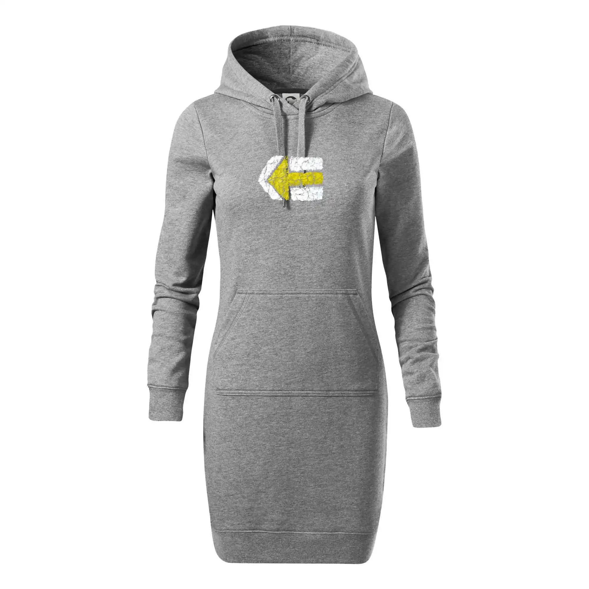 Párová turistická značka žlutá