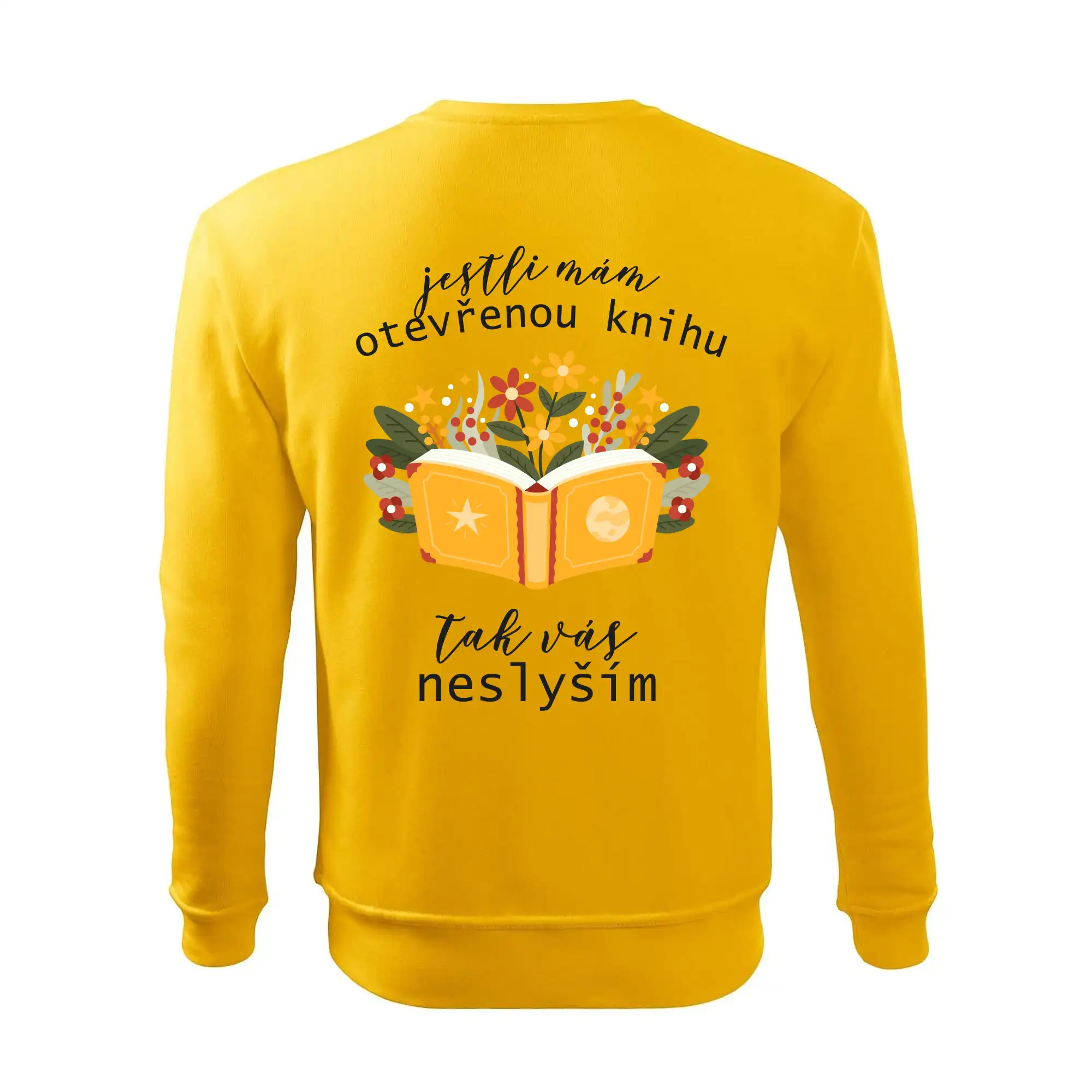 Jestli mám otevřenou knihu, tak vás neslyším