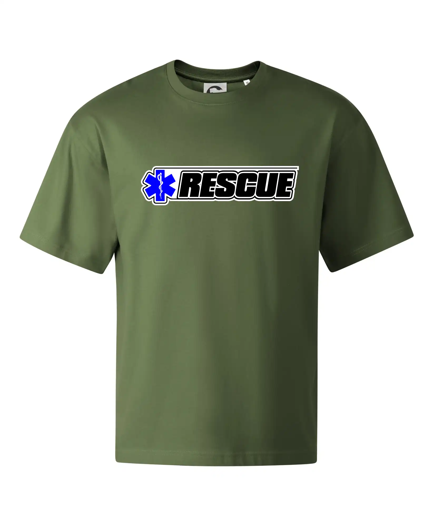 Záchranář rescue kříž modrý