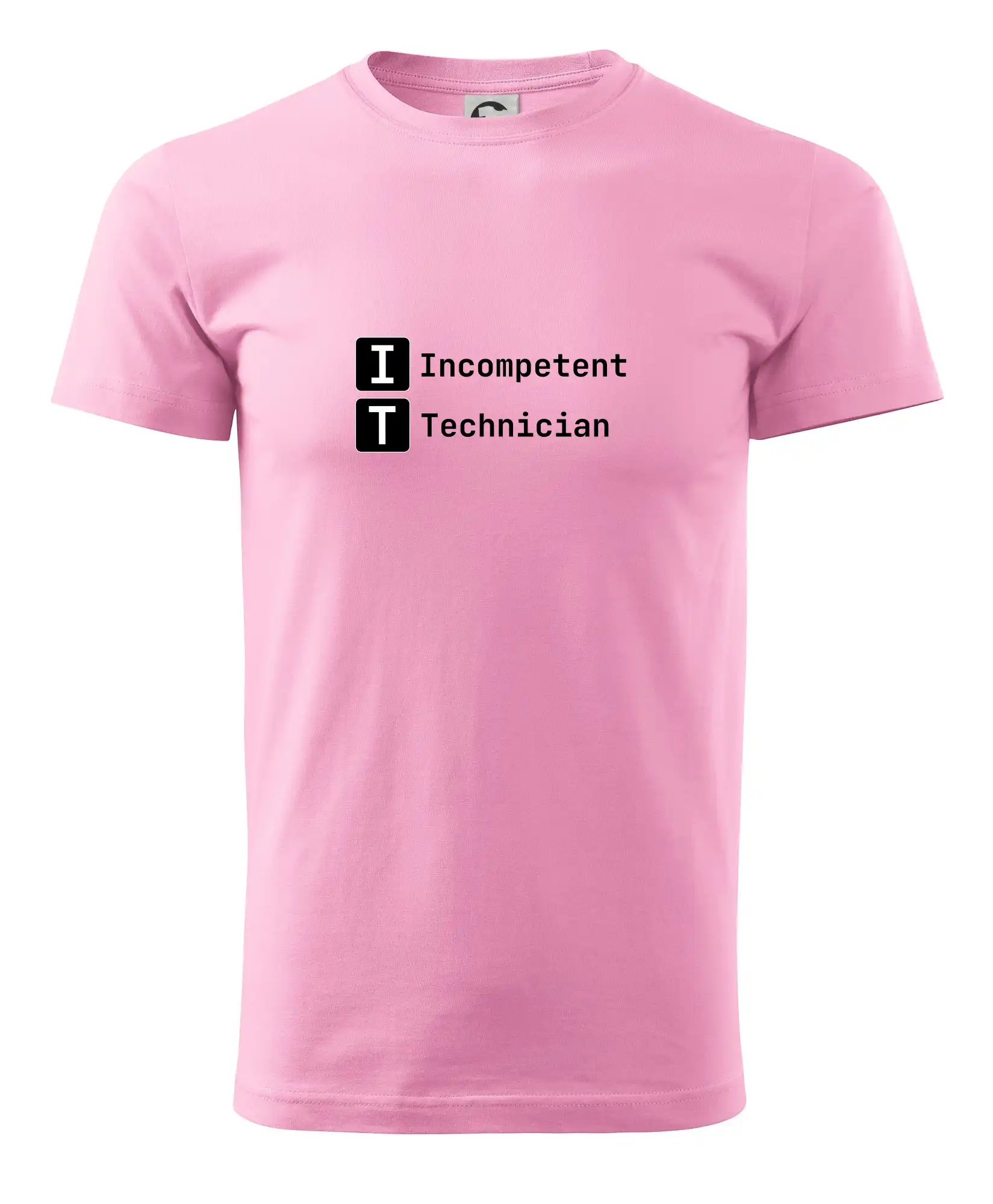 IT Nápis Incompetent Technician