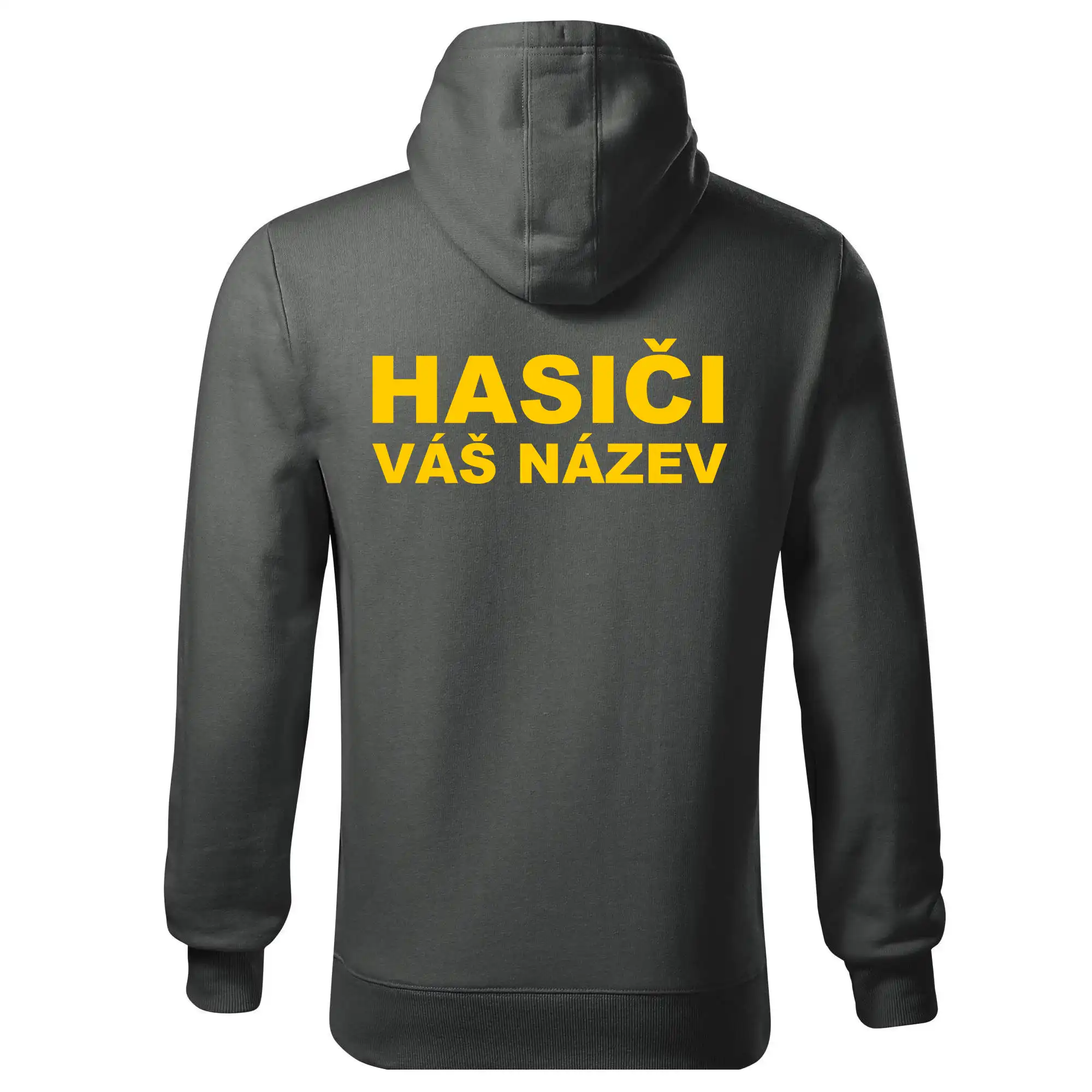 Hasiči - žlutý nápis - váš název sboru