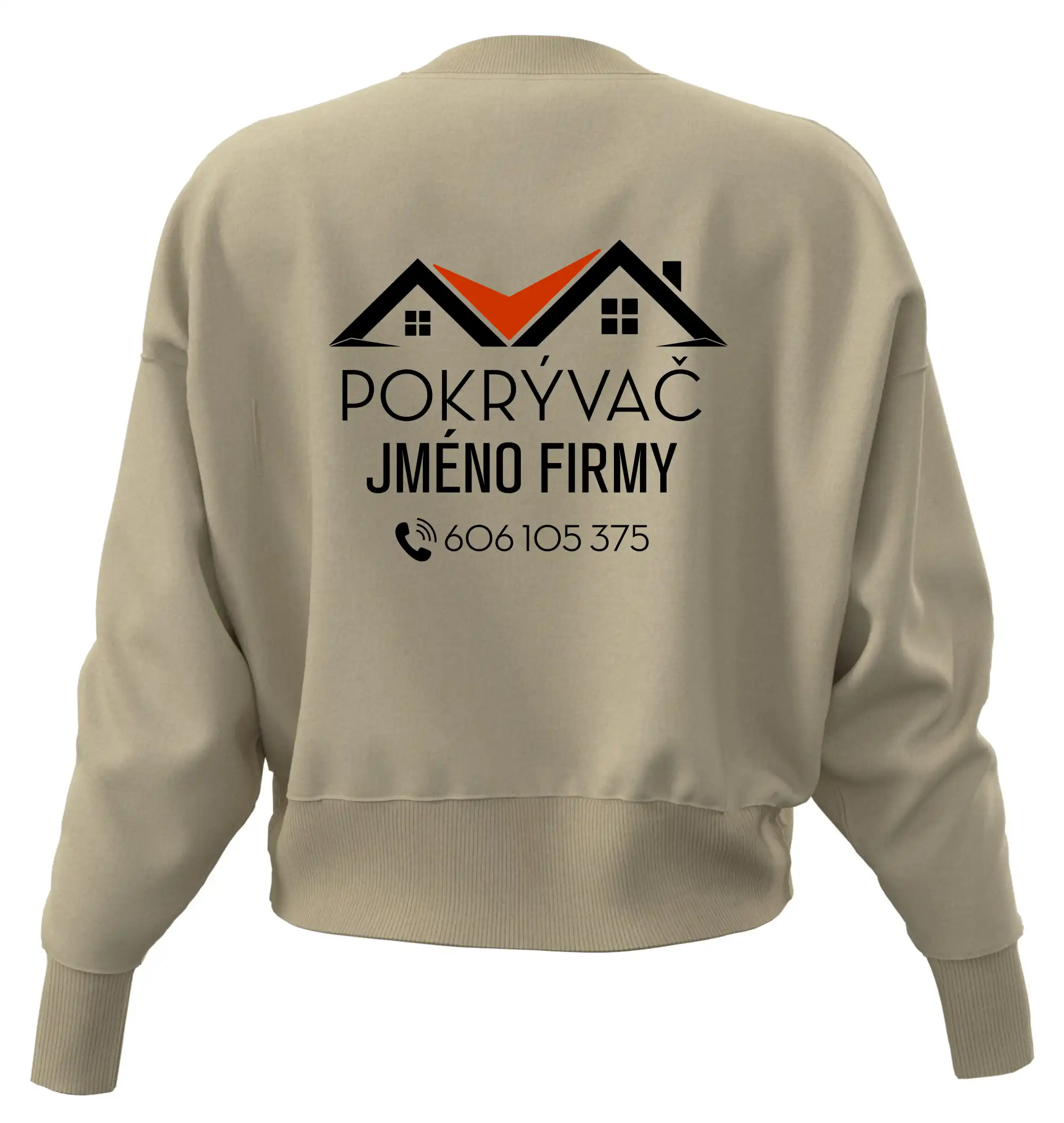 Tričko pro pokrývače - Dvě střechy