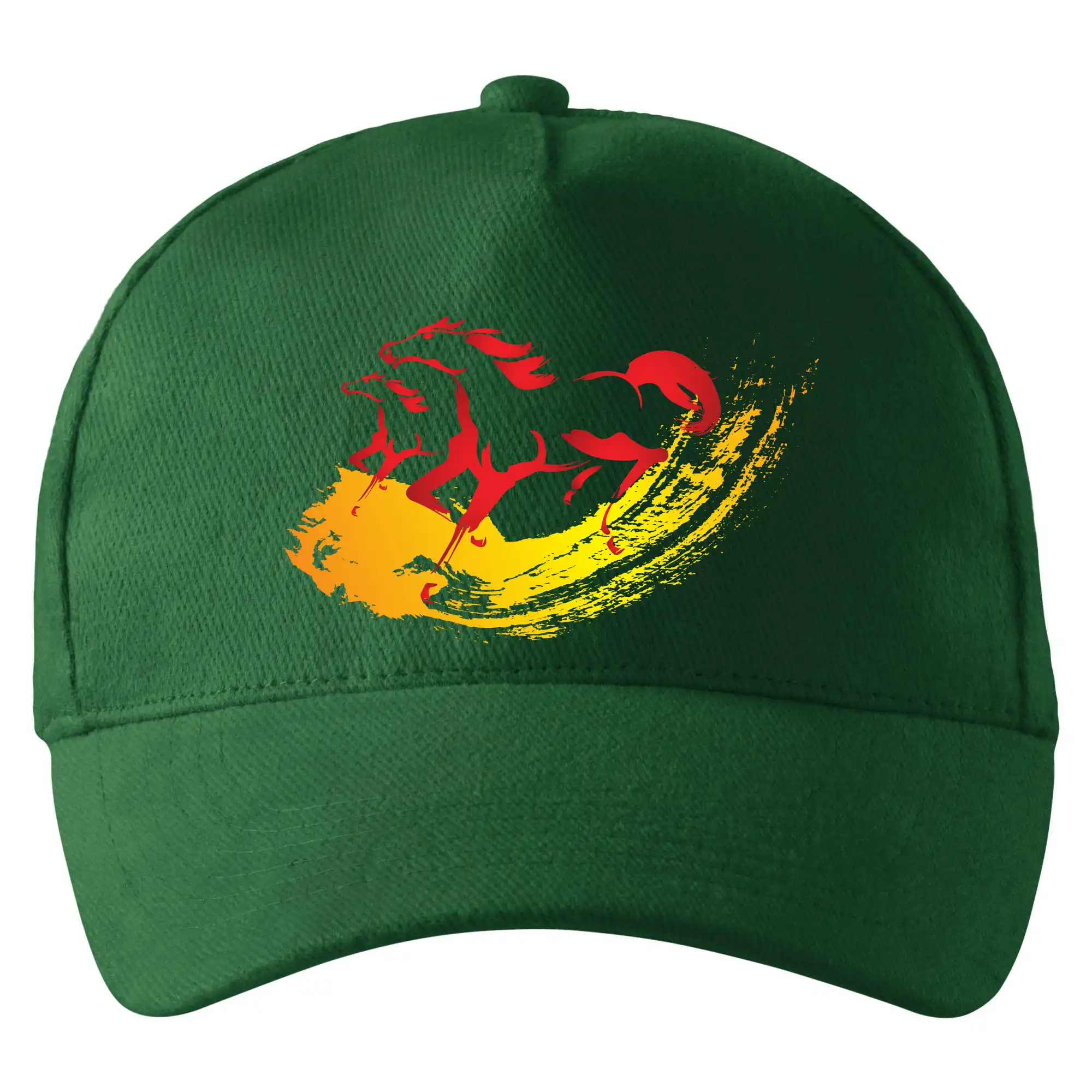 Dva běžící koně