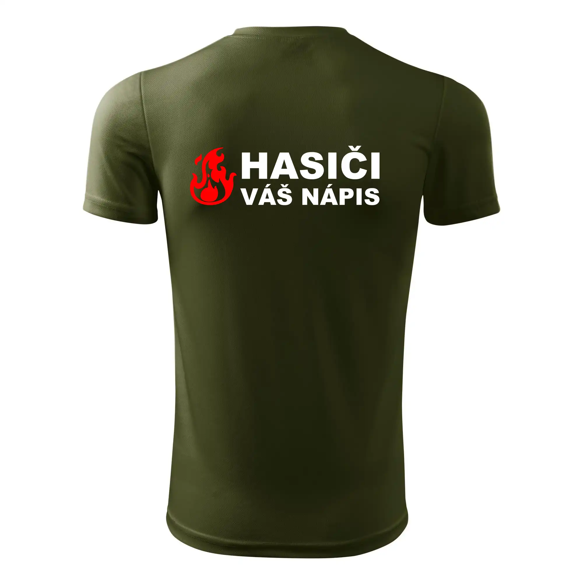 Hasiči (oheň, název sboru - vlastní nápis)