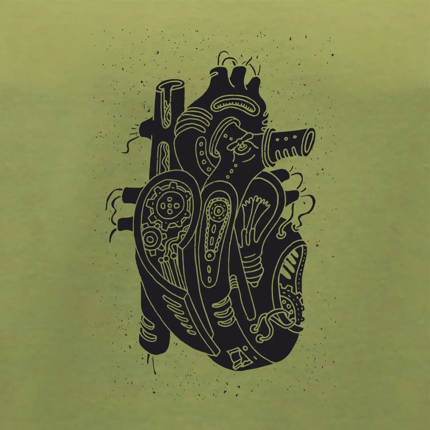 Steampunk lidské srdce