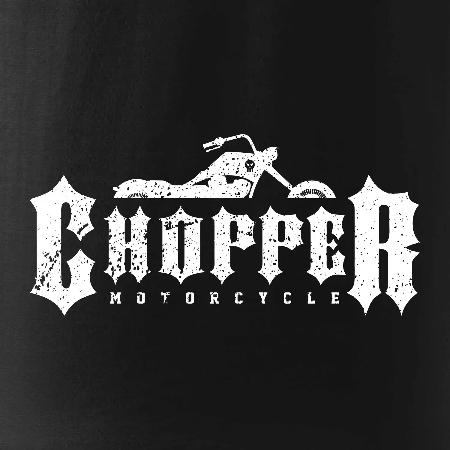 Chopper nápis