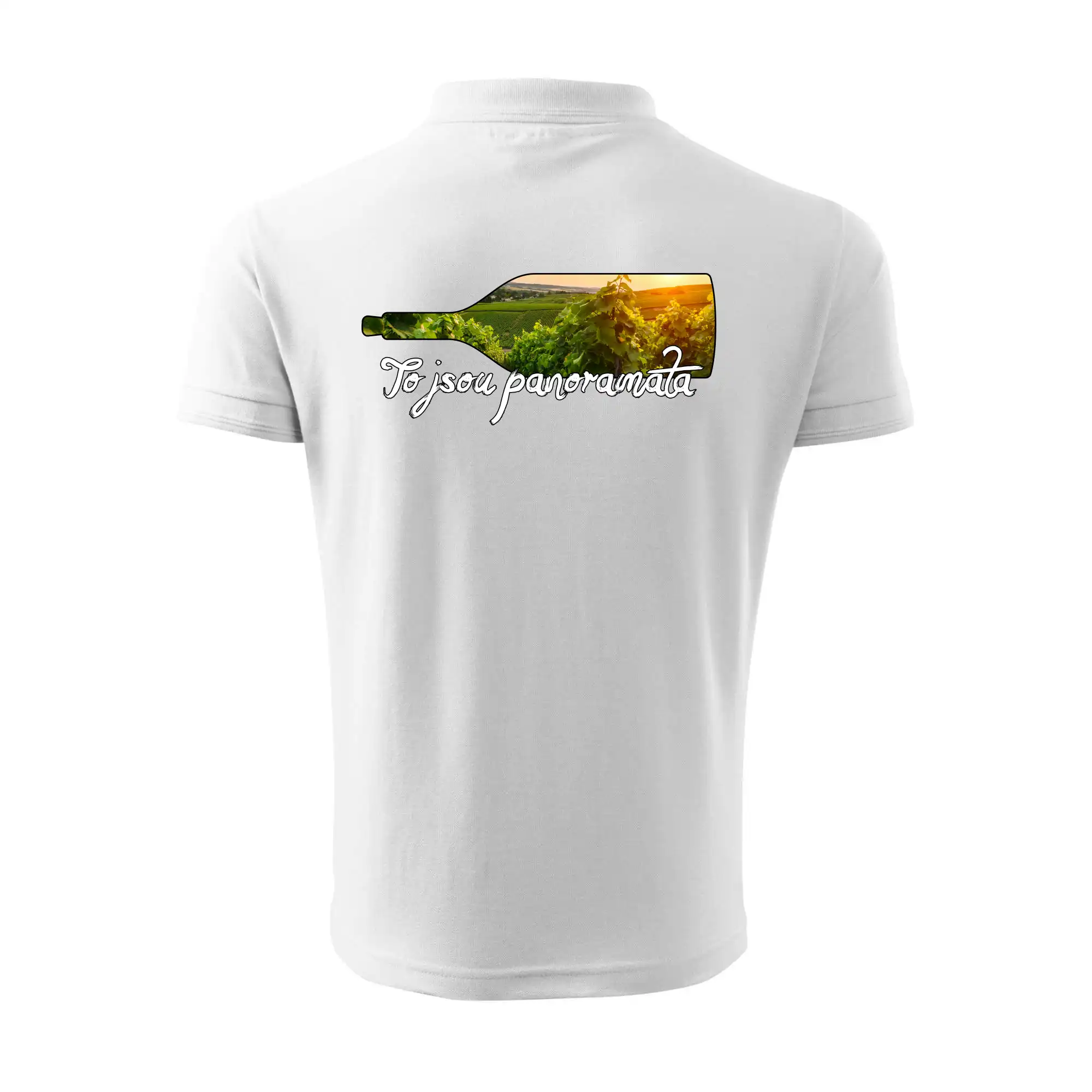 To jsou panoramata vinice