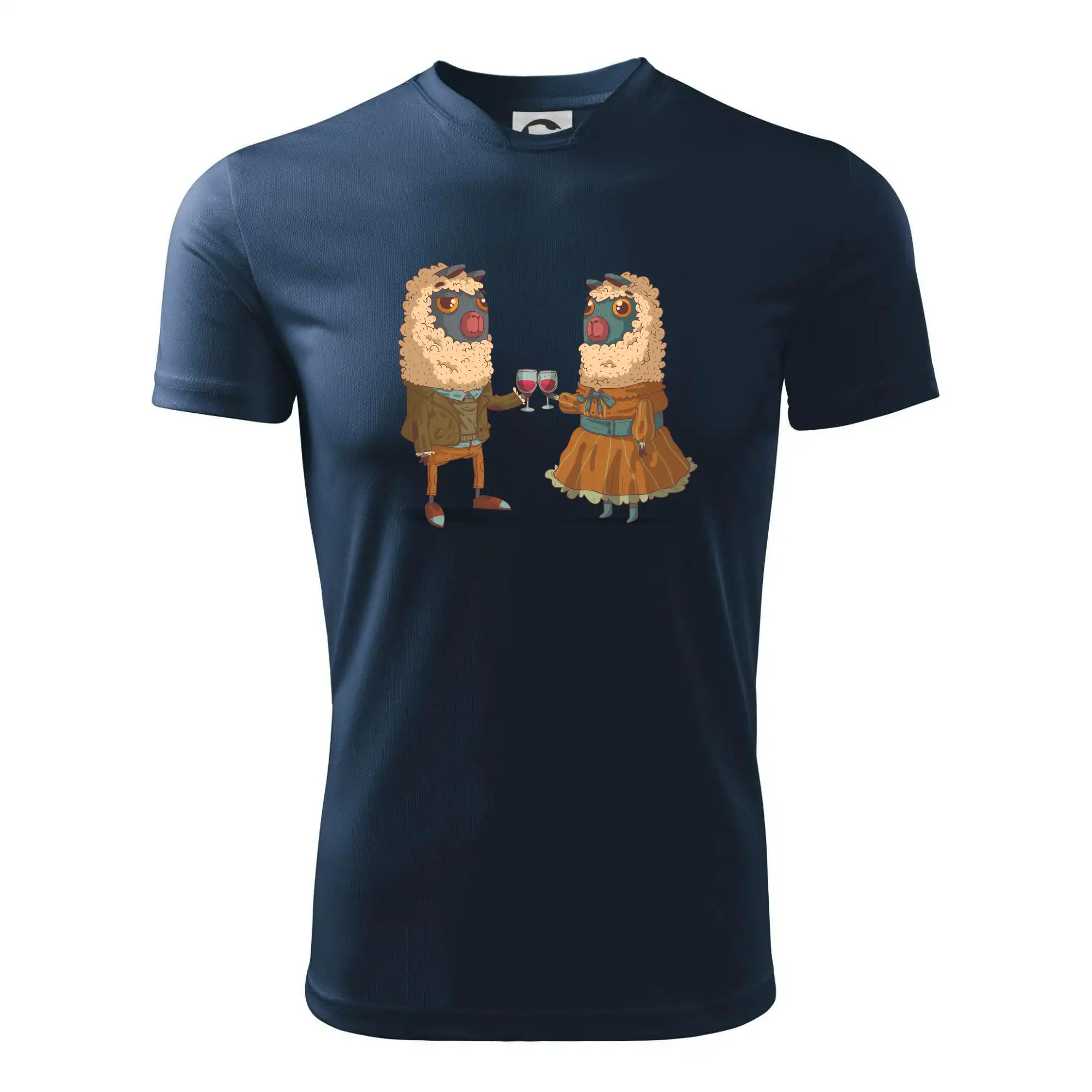 Alpaky s vínem pár