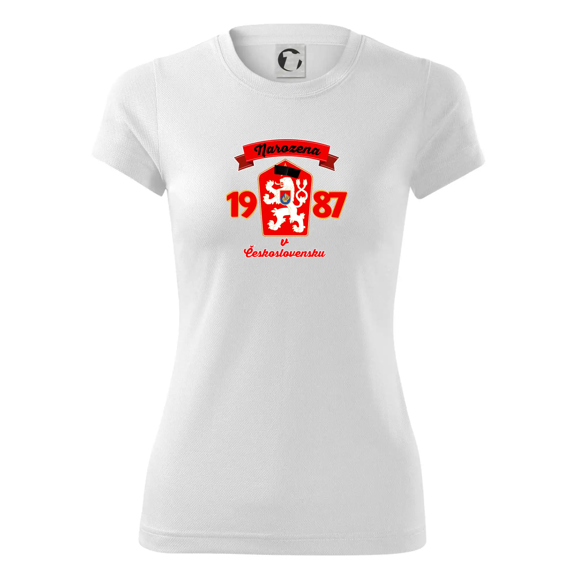 Narozena v Československu - Přelepený znak 1987
