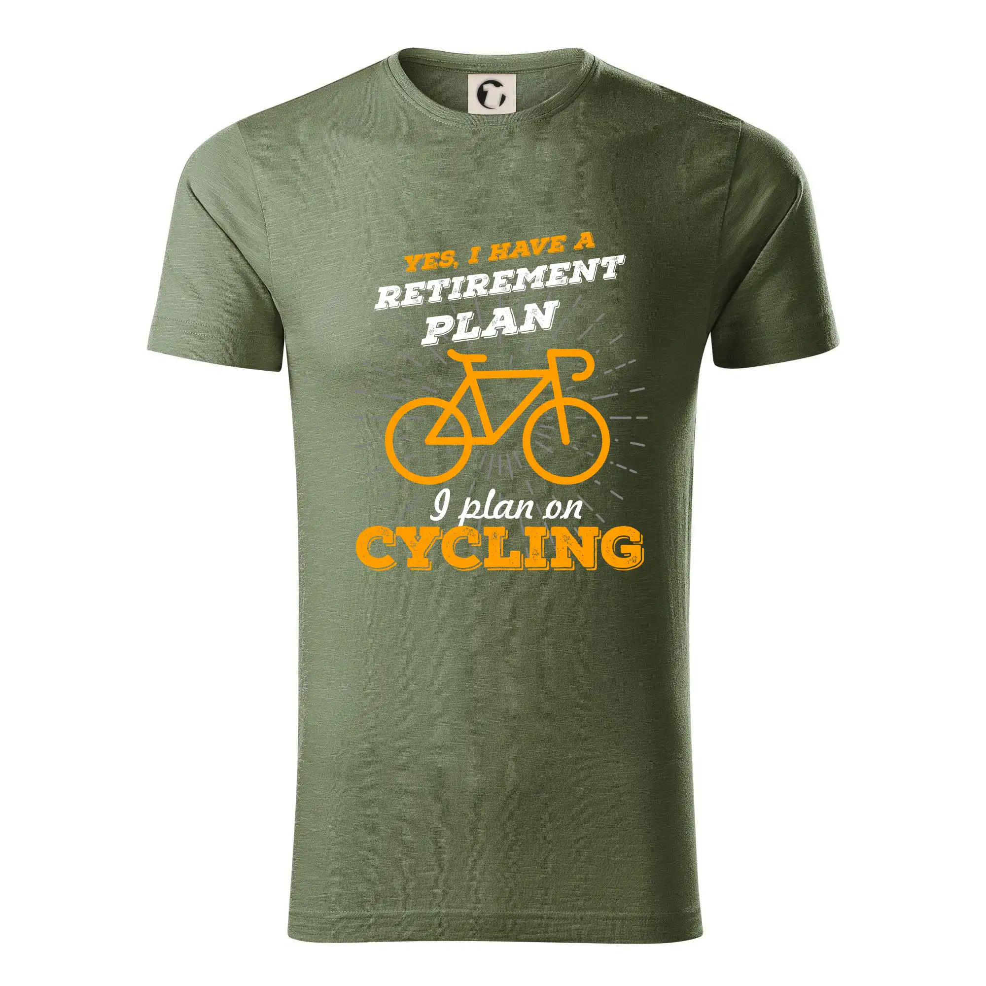 Oranžové kolo - Yes, I have a retirement plan, I plan on cycling