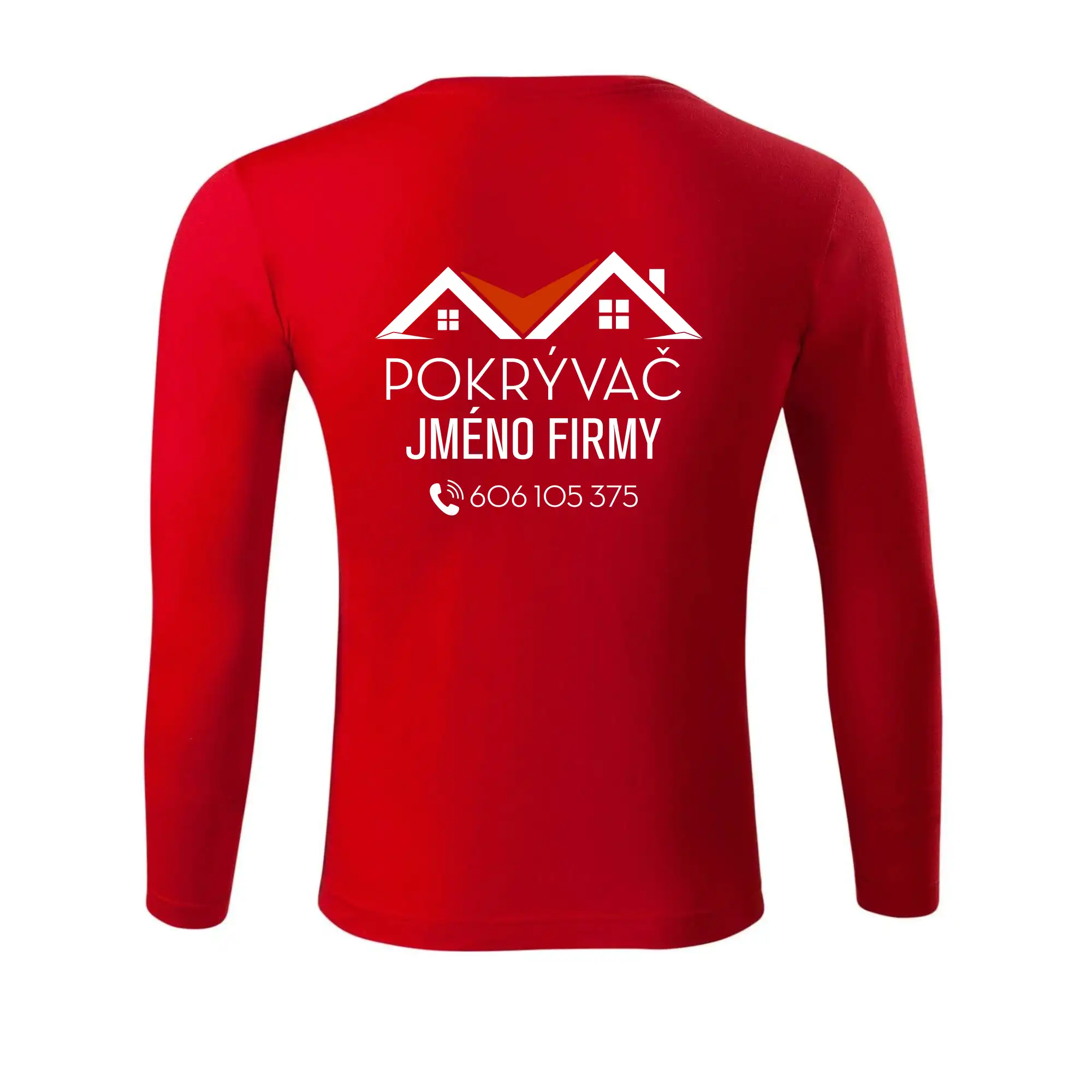 Tričko pro pokrývače - Dvě střechy