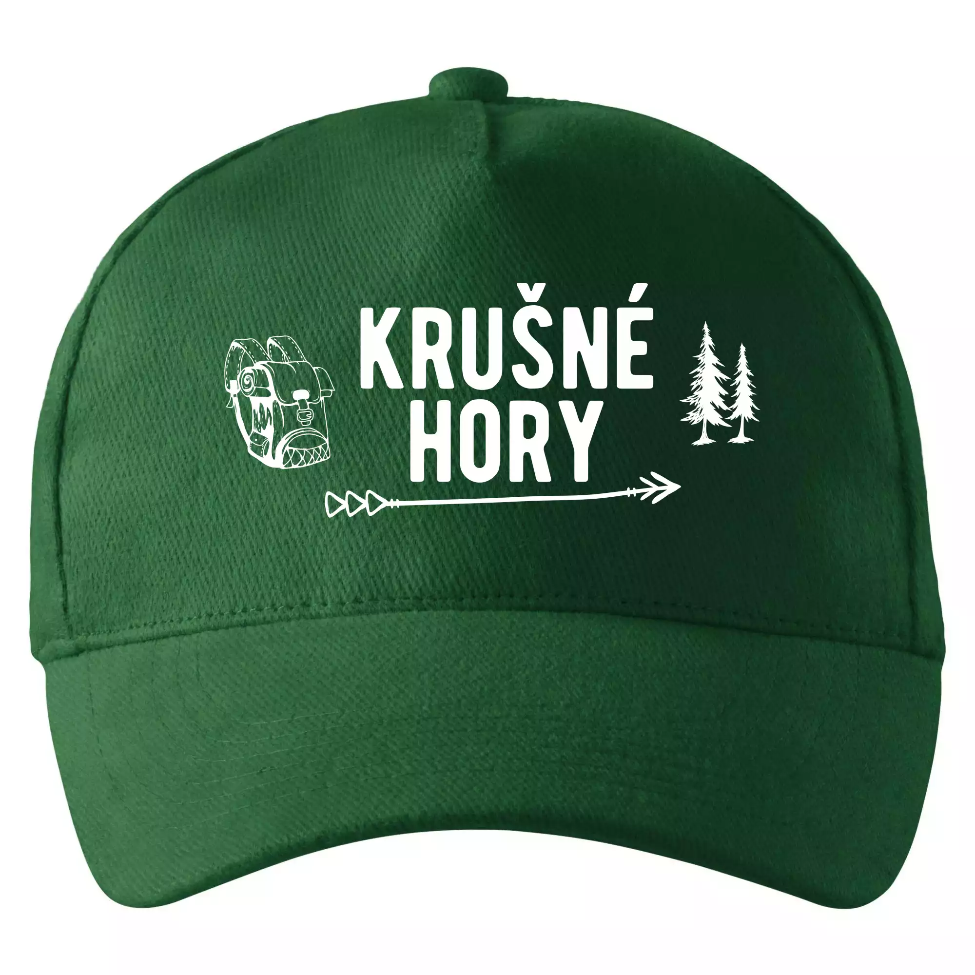 Krušné hory nápis