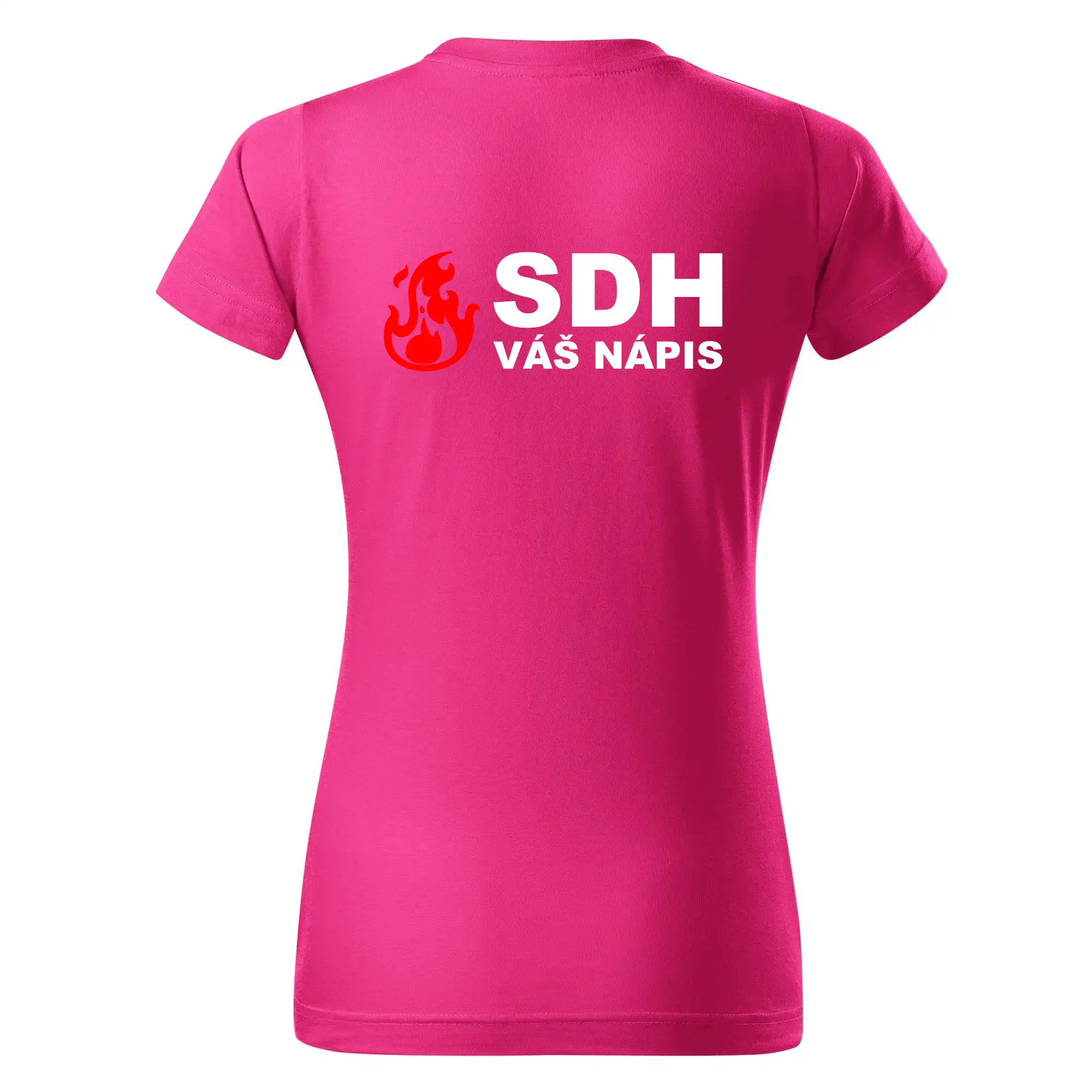 SDH nápis (oheň, firesport, název sboru - vlastní nápis)