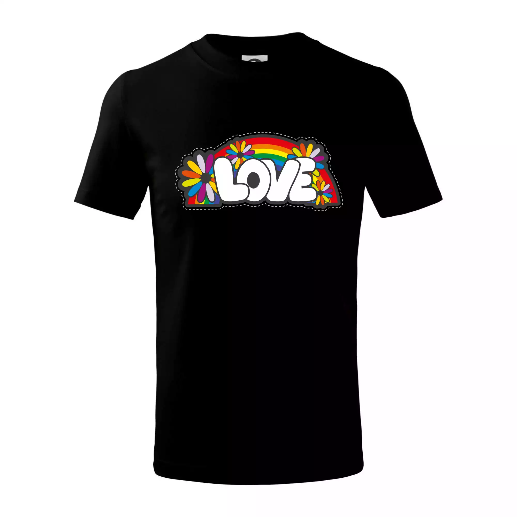 Love s duhou v pozadí