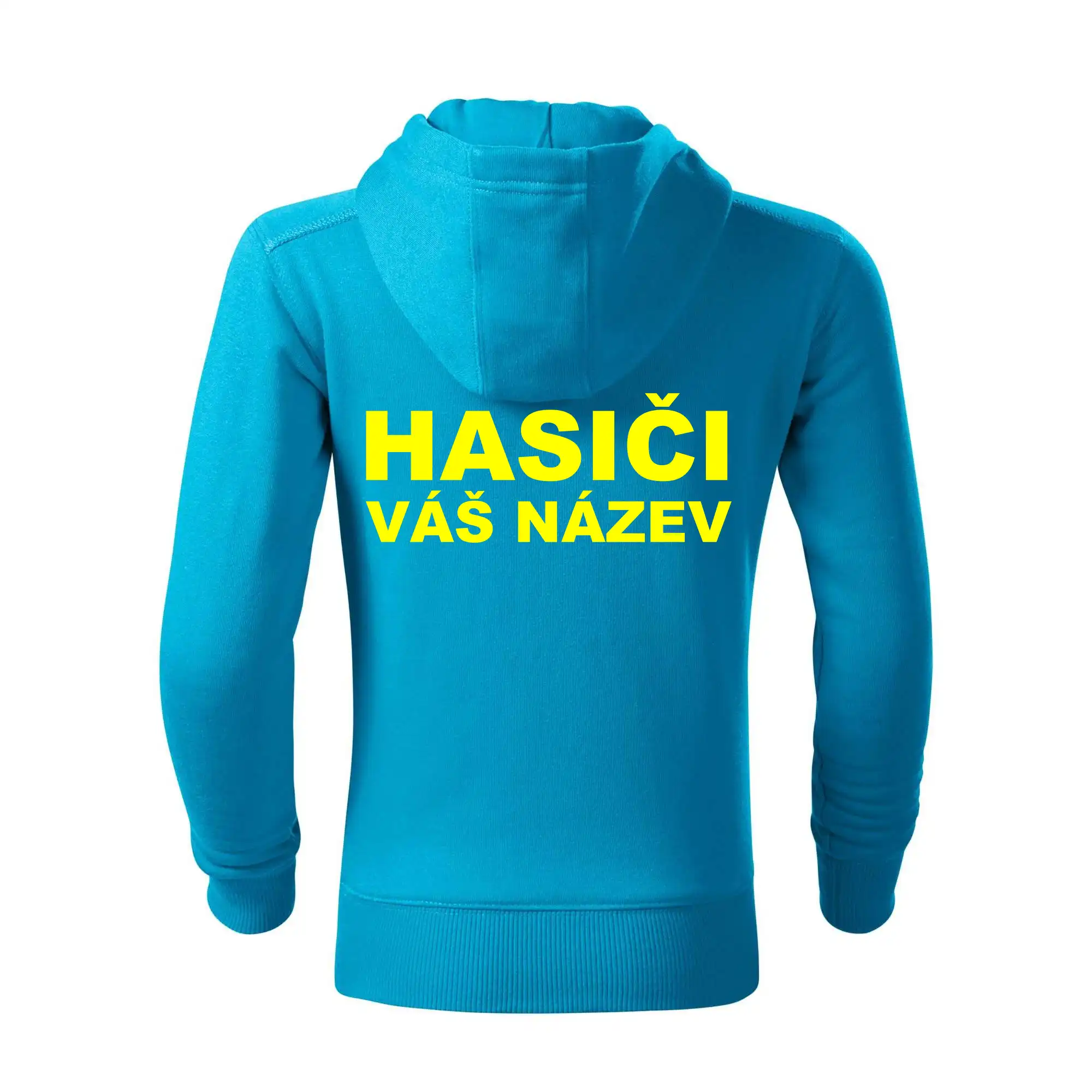 Hasiči - žlutý nápis - váš název sboru