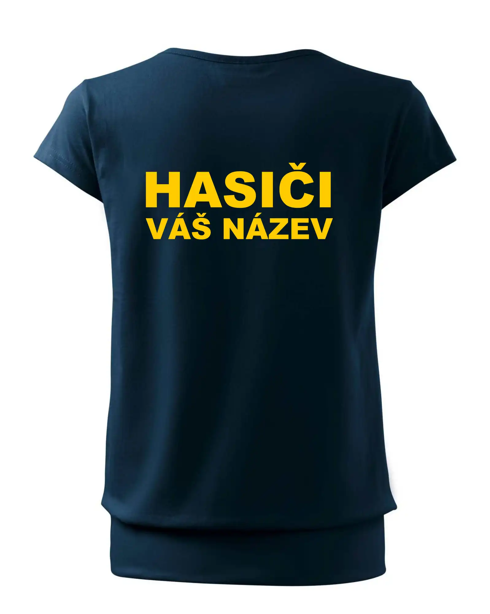 Hasiči - žlutý nápis - váš název sboru