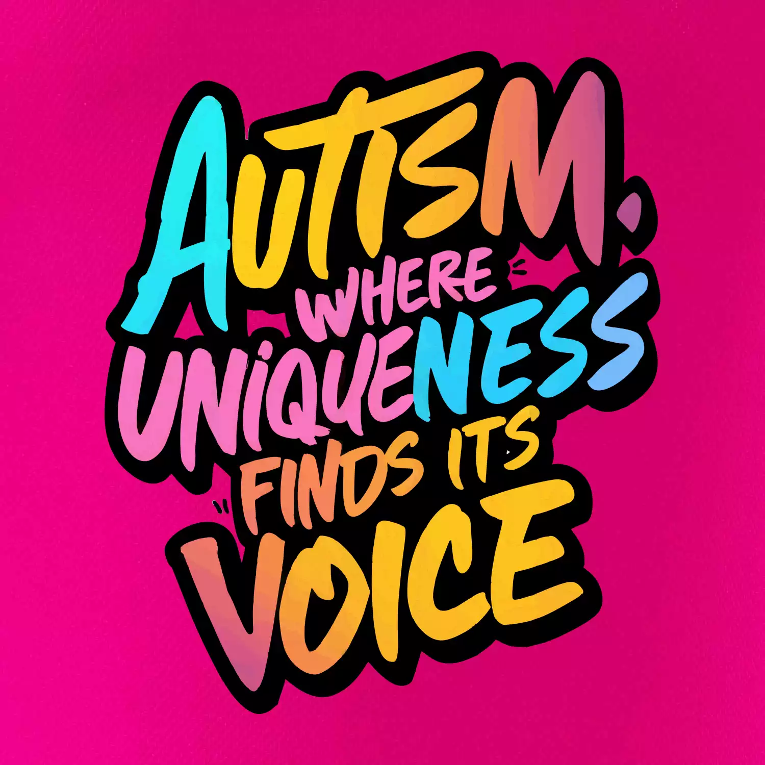 Autism Where Uniqueness Finds Its Voice