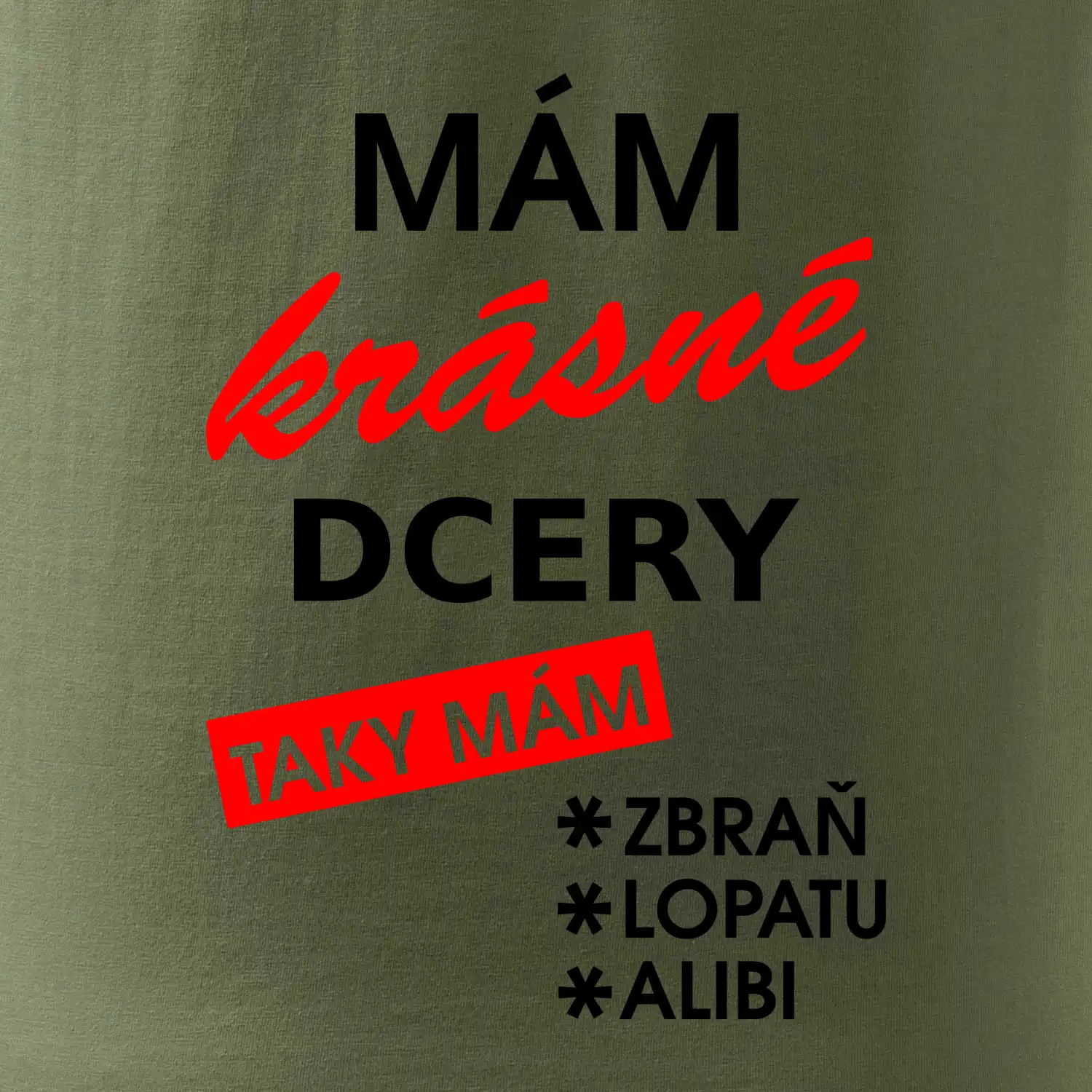 Mám krásné dcery, taky mám...