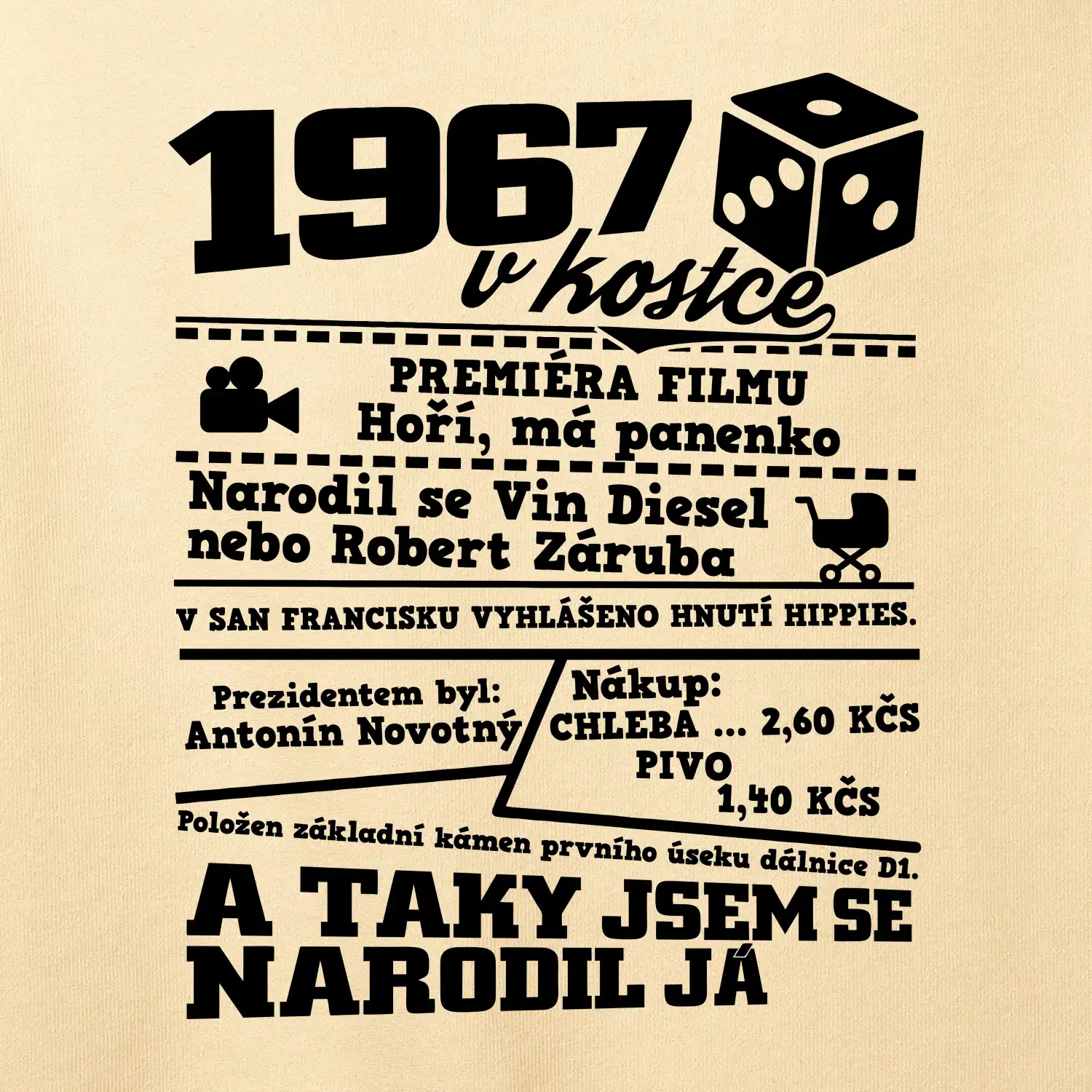 1967 v kostce