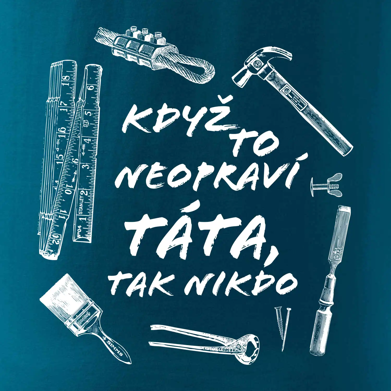 Když to neopraví táta, tak nikdo černobílé