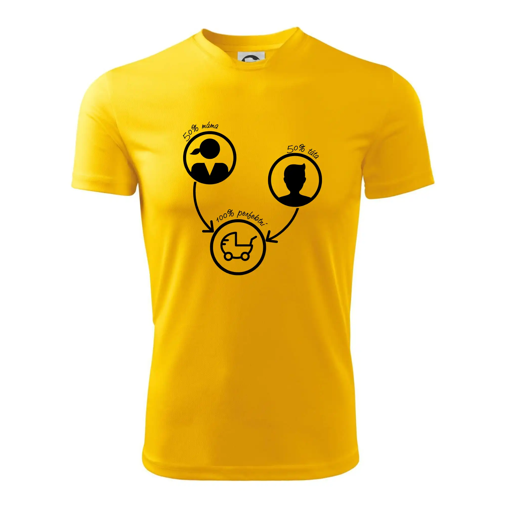 50% máma 50% táta = 100 perfektní
