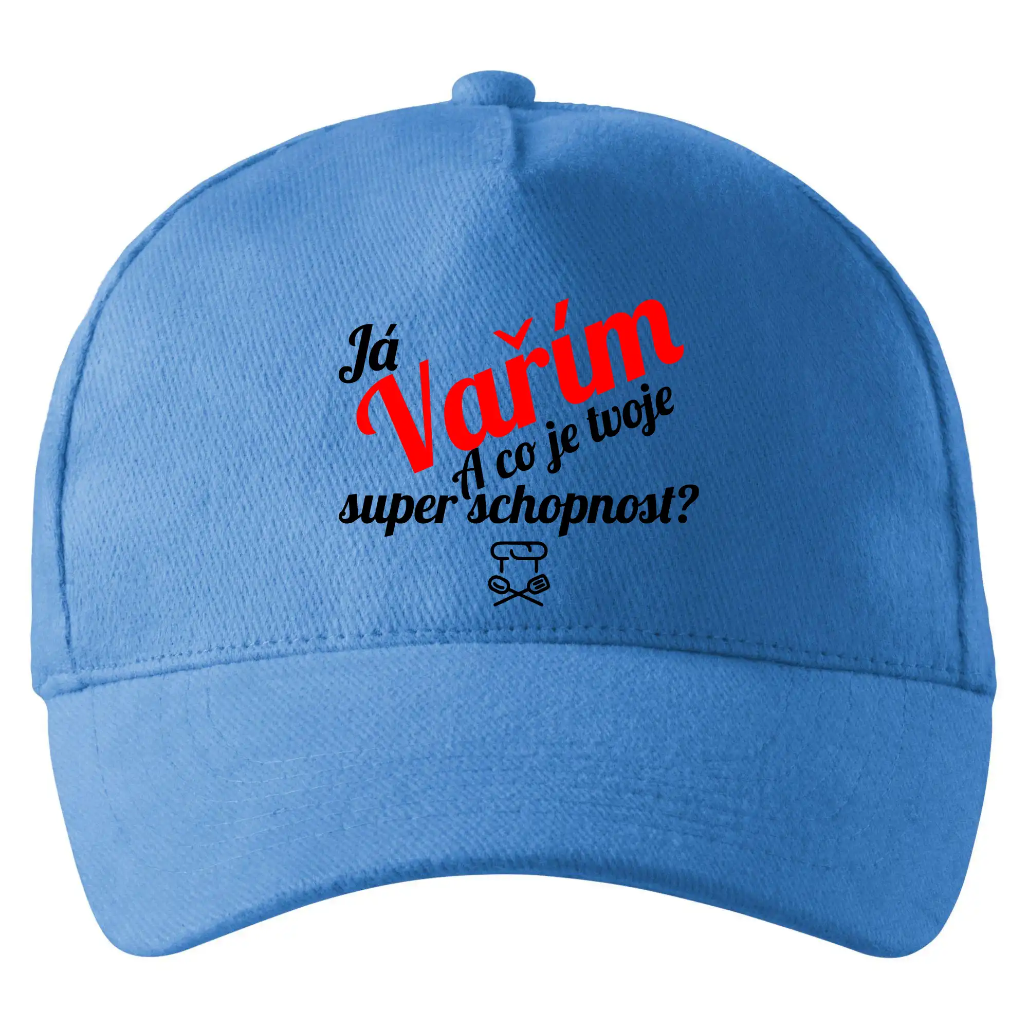 Já vařím - tvoje superschopnost? šikmý nápis