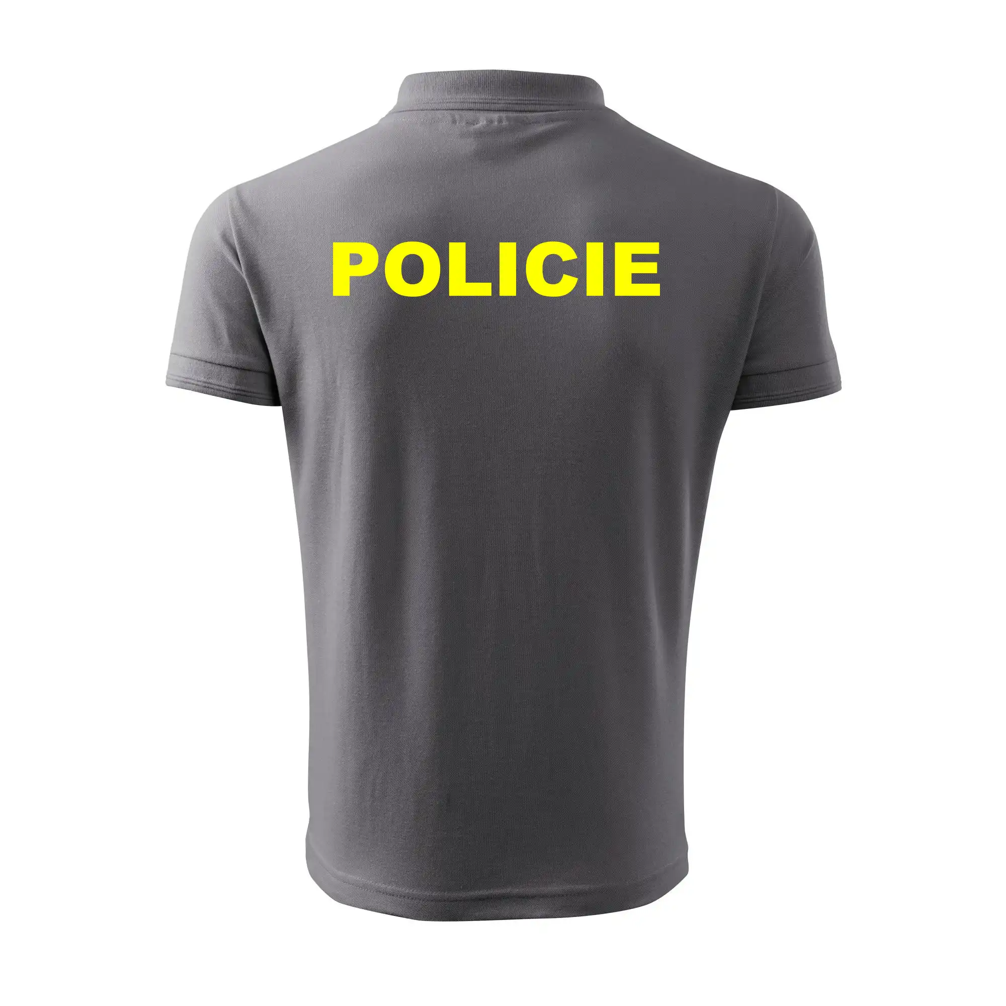 Policie Nápis žlutý