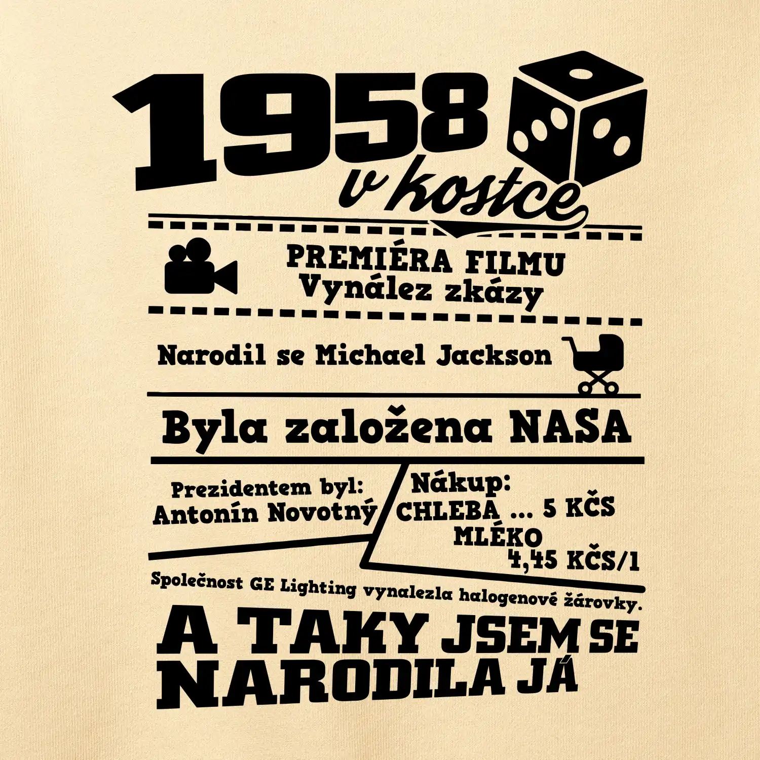 1958 v kostce