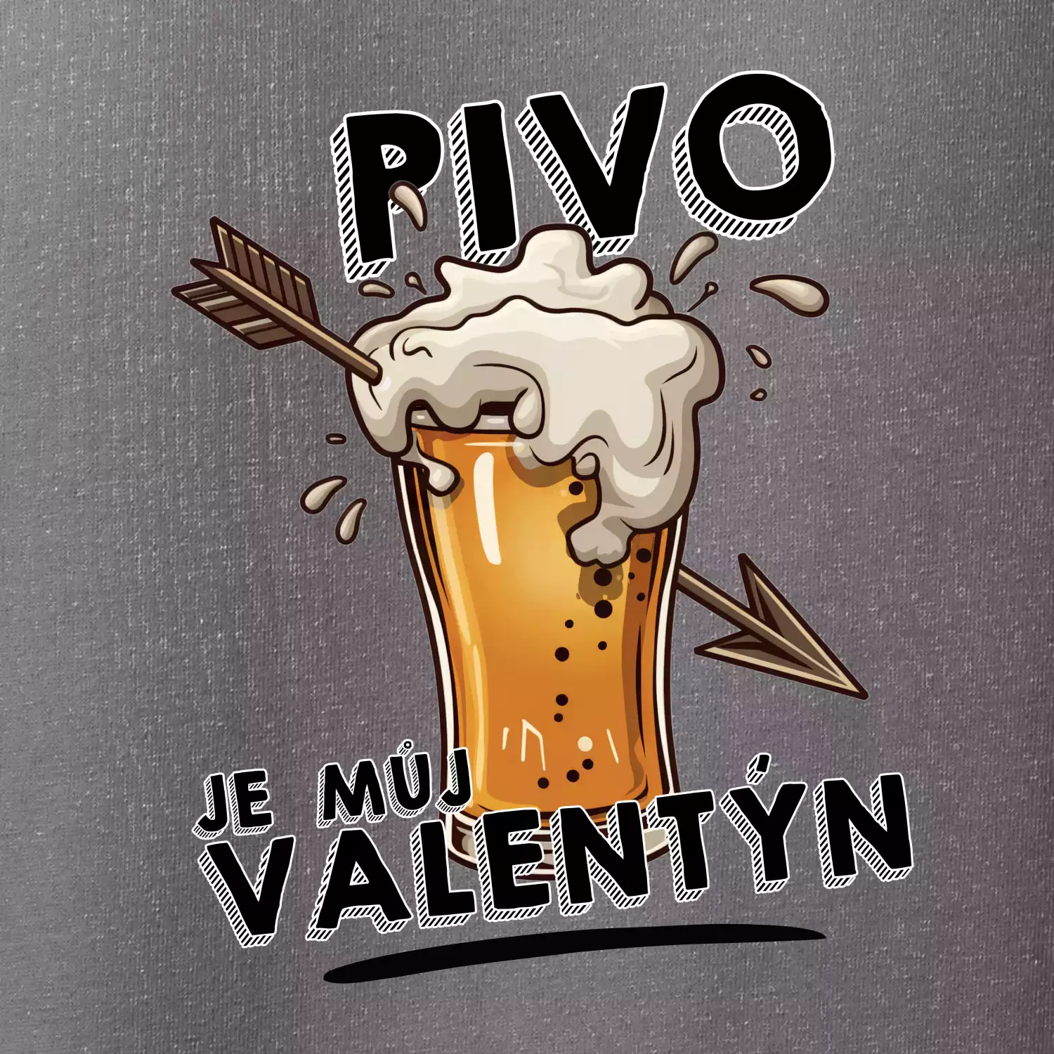 Pivo je můj valentýn