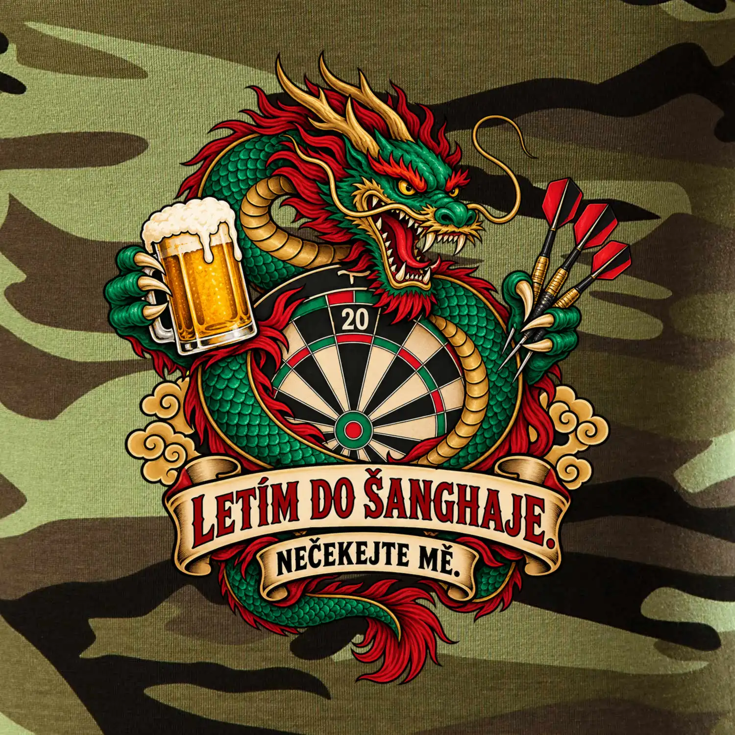 Letím do šanghaje - Nečekejte mě