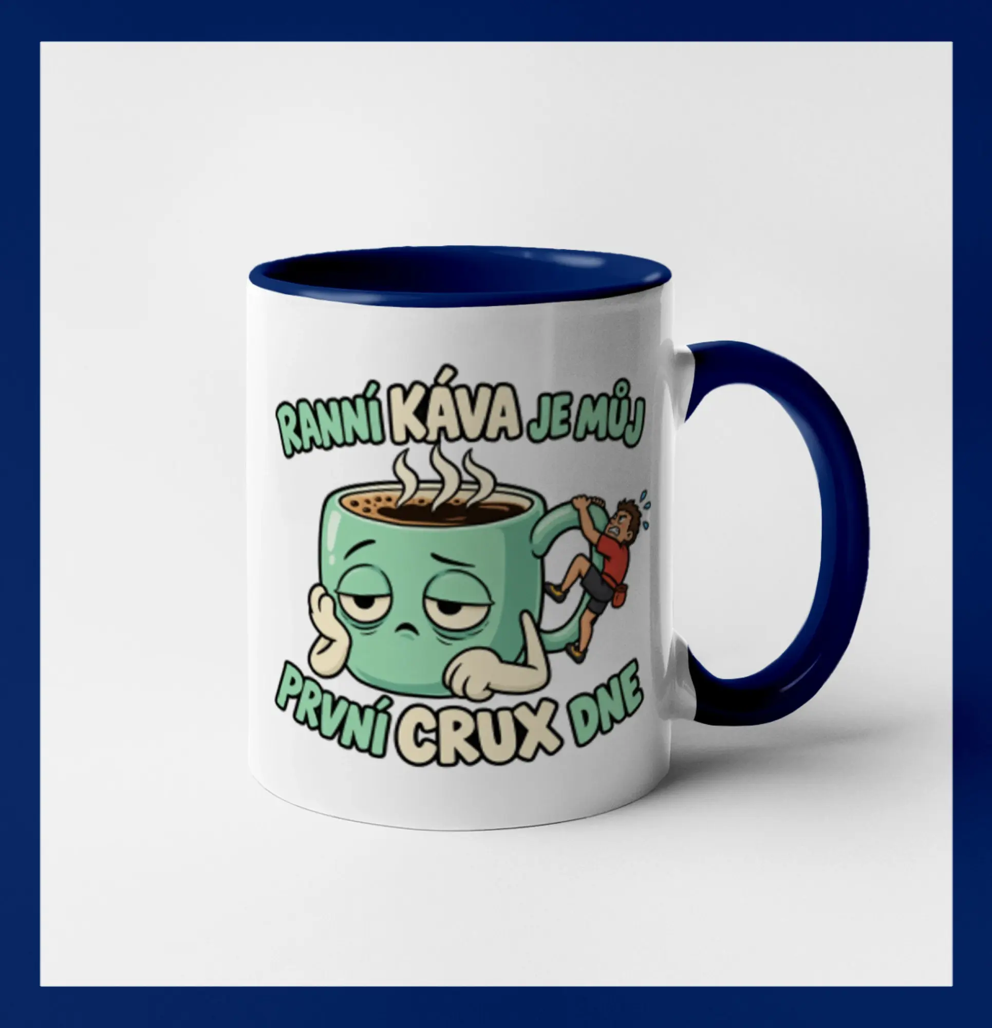 Ranní káva první crux dne