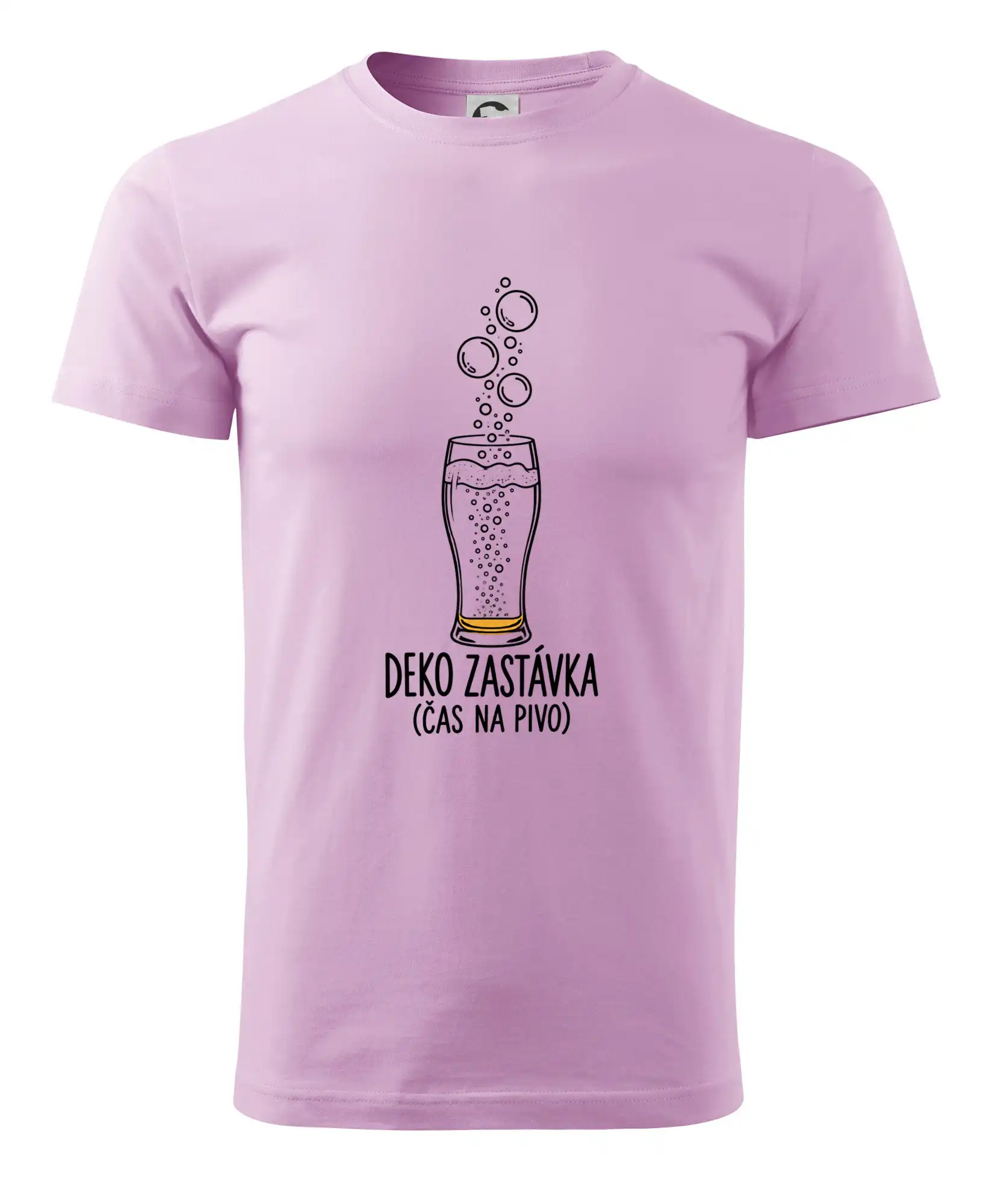 Deko zastávka čas na pivo sklenice s potápěčskými bublinami