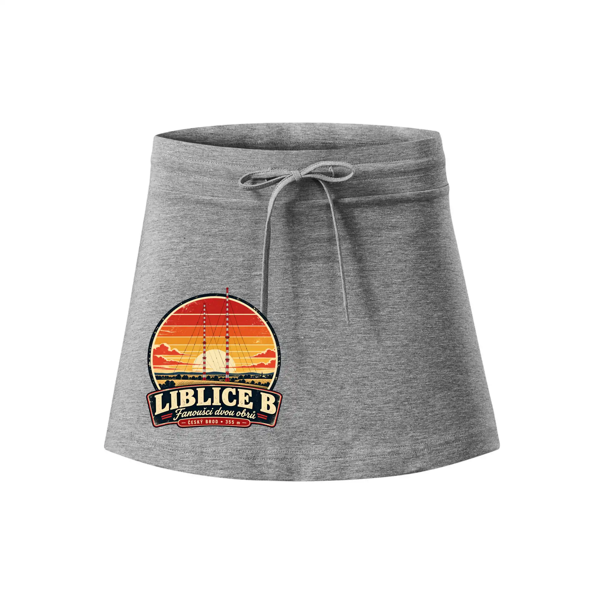 Liblice B retro odznak dvou vysílačů