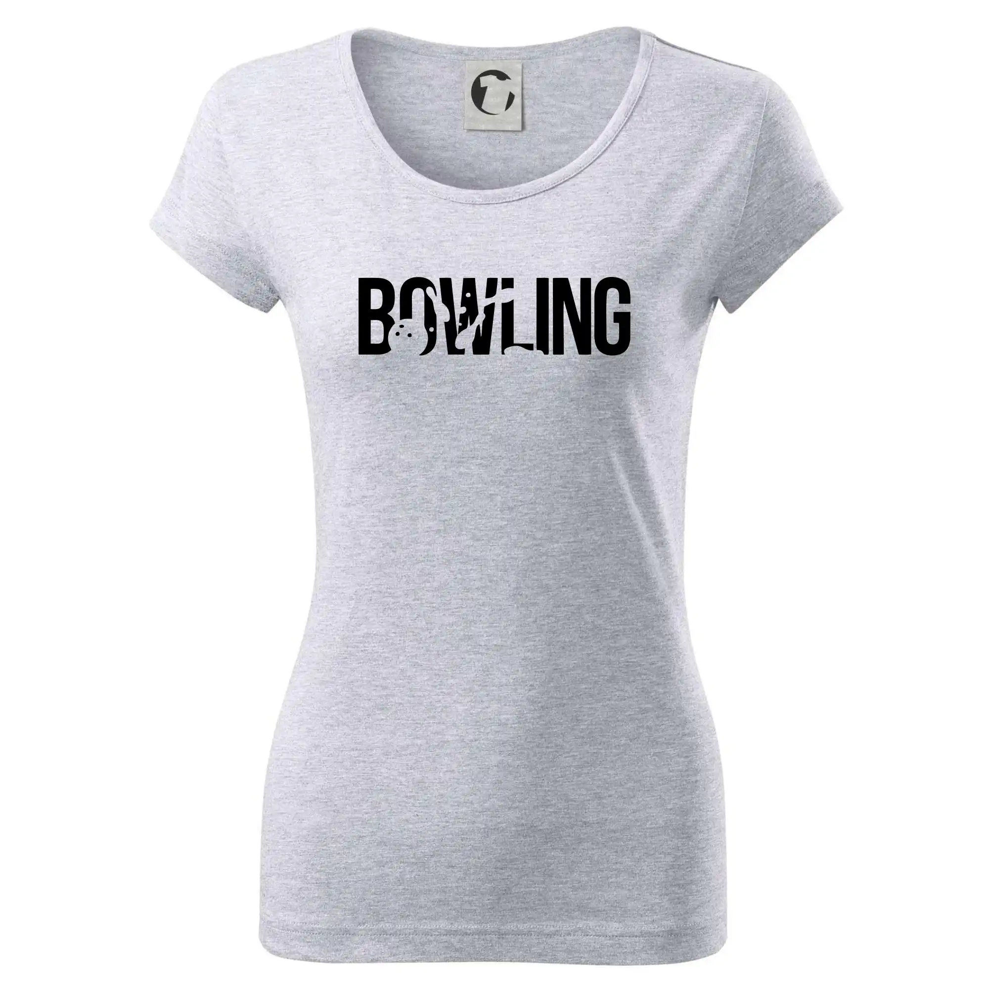 Bowling nápis kuželky