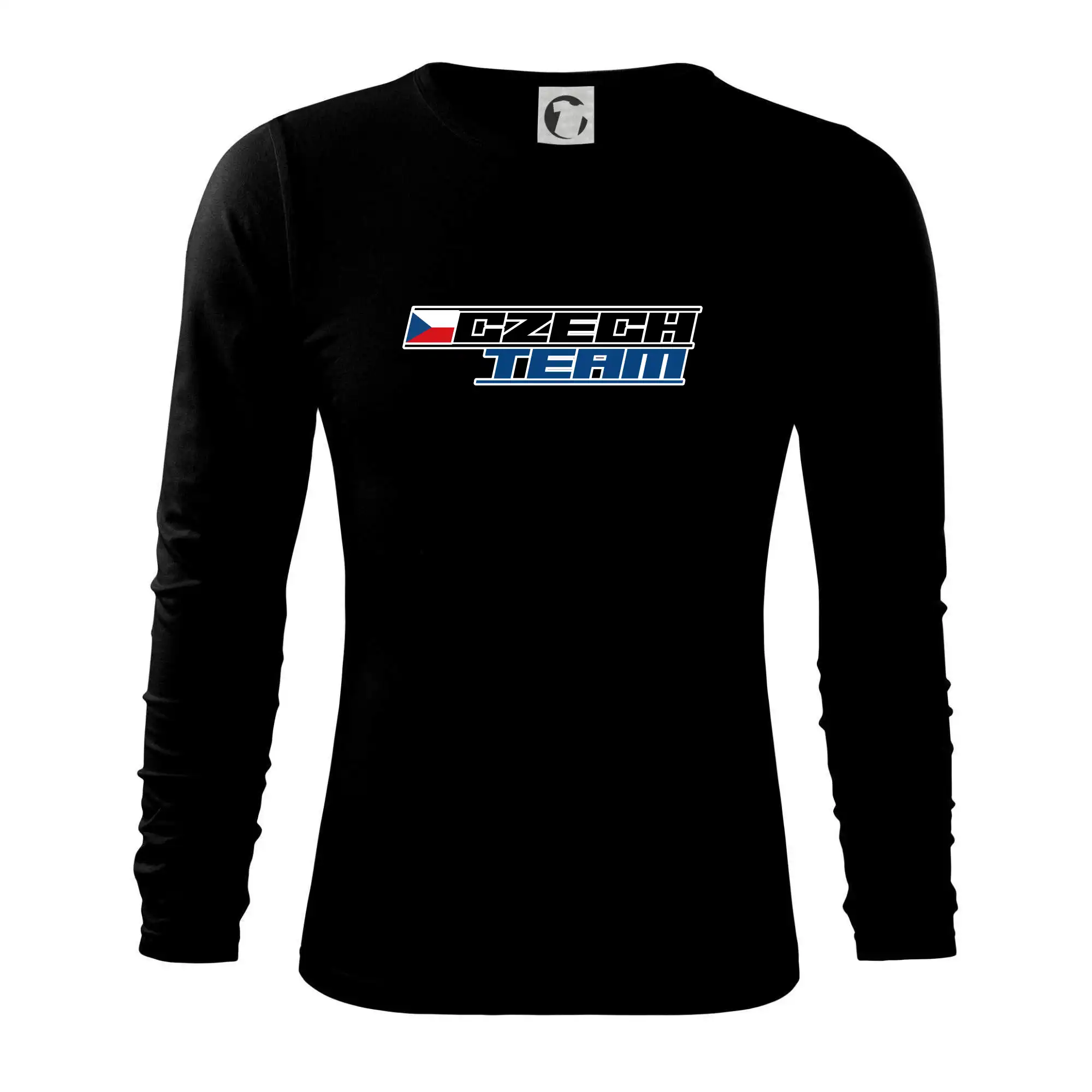 Czech team s vlajkou - Mistrovství světa v ledním hokeji 2026