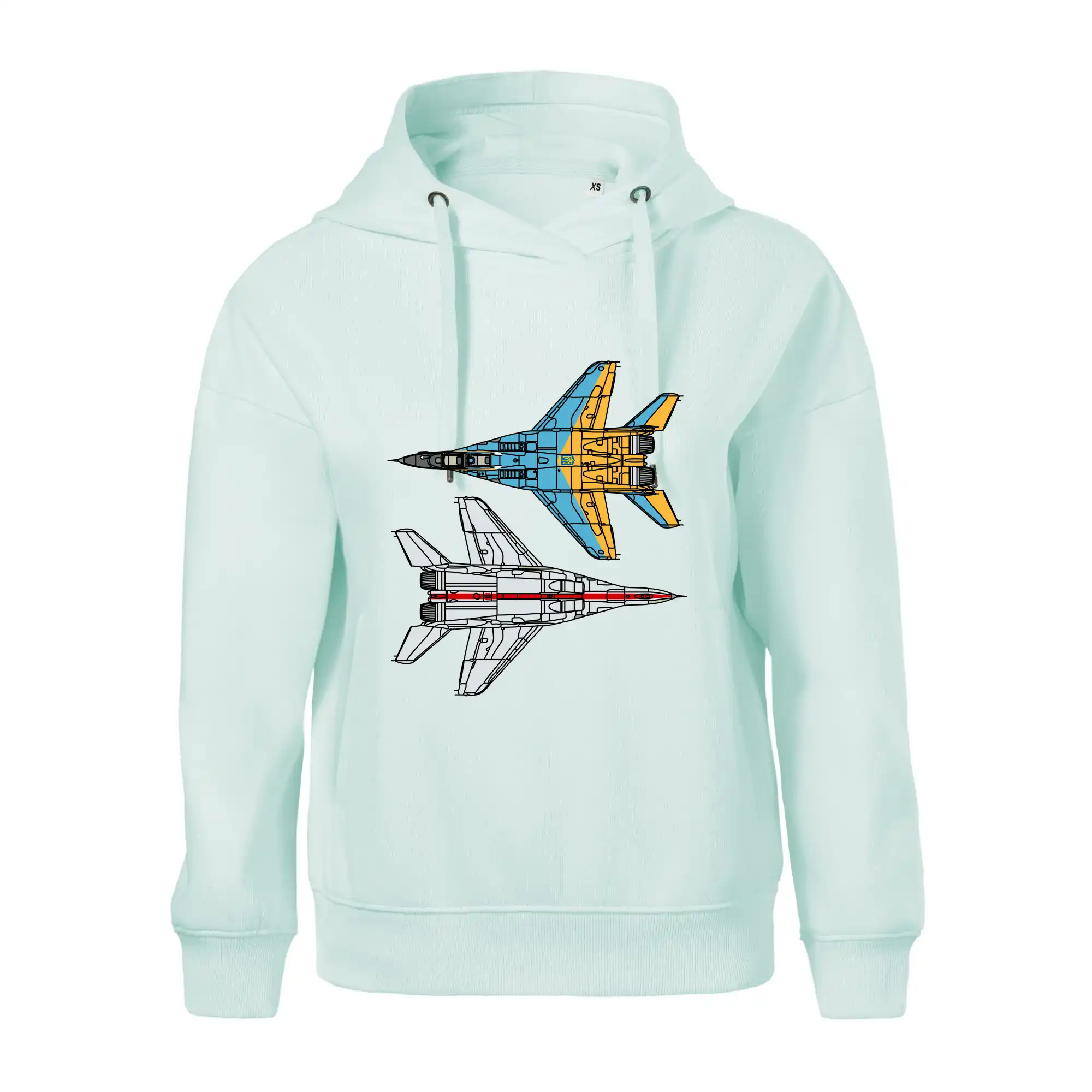 Mig 29 Fulcrum ze spoda a ze zhora