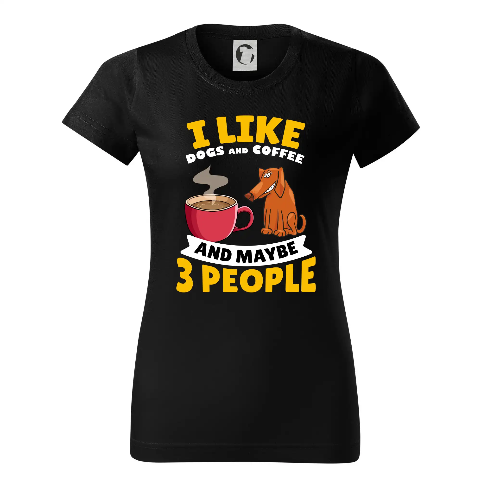 I like dogs and coffee and maybe 3 people