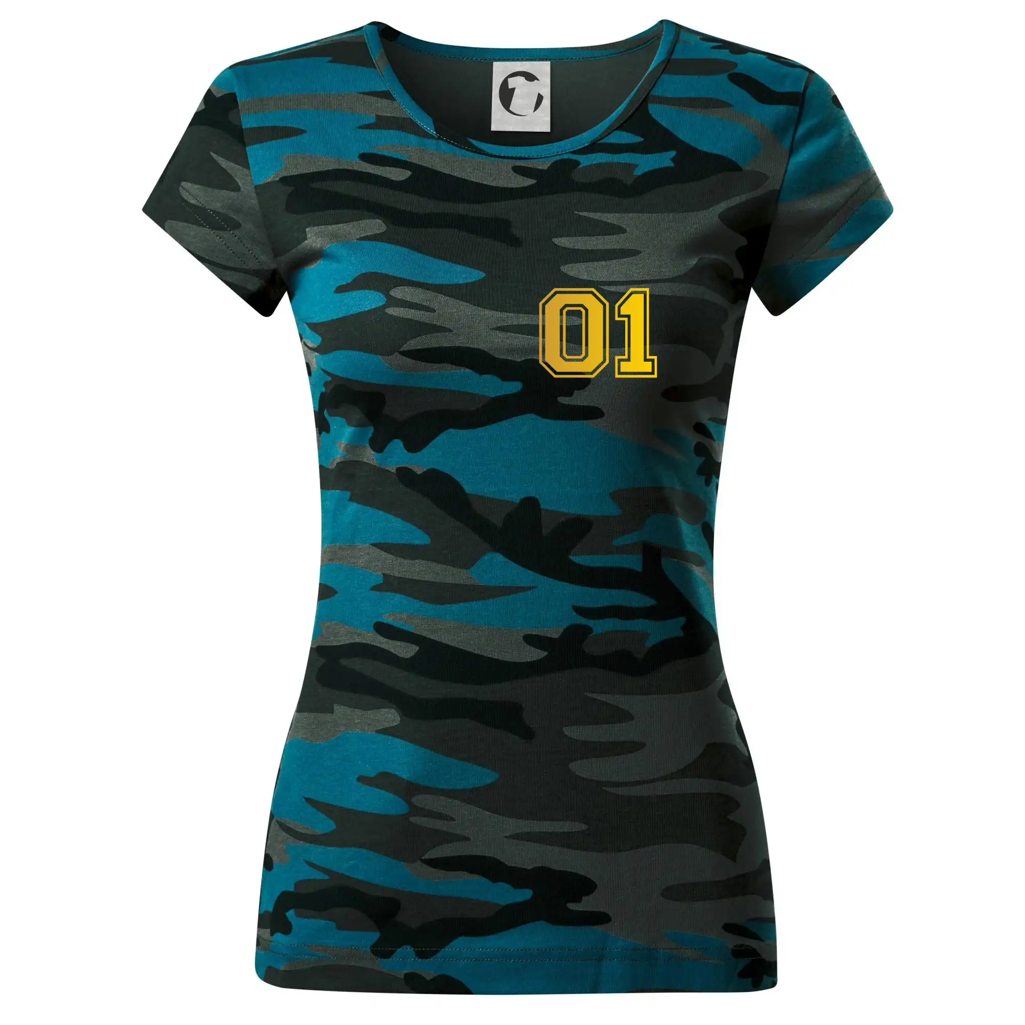 King - Queen - 01 dres - zlatý potisk