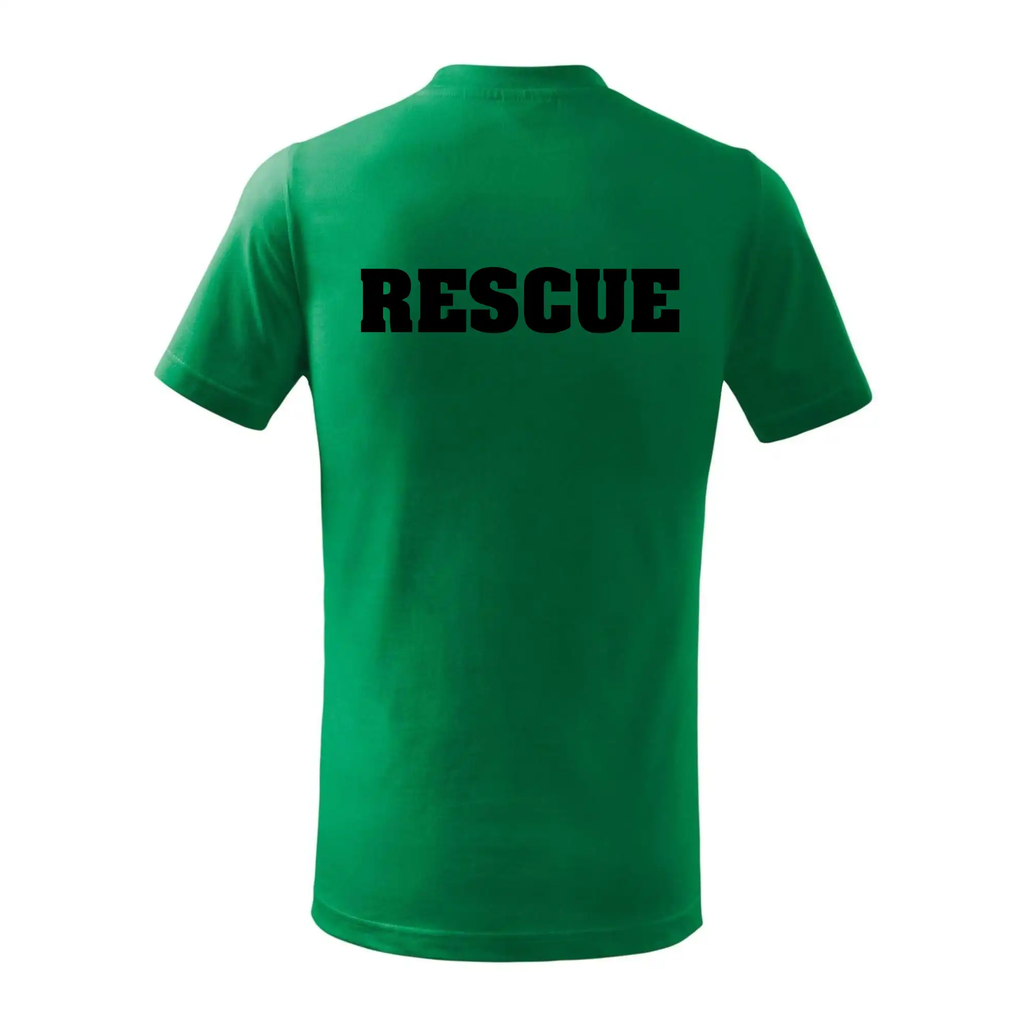 Rescue - Hvězda na prsu +  nápis na zádech